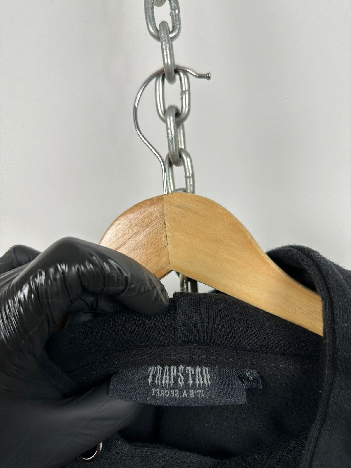 Trapstar London Trapstar Black Drill Big Logo Hoodie Size US S / EU 44-46 / 1 - 15 Thumbnail