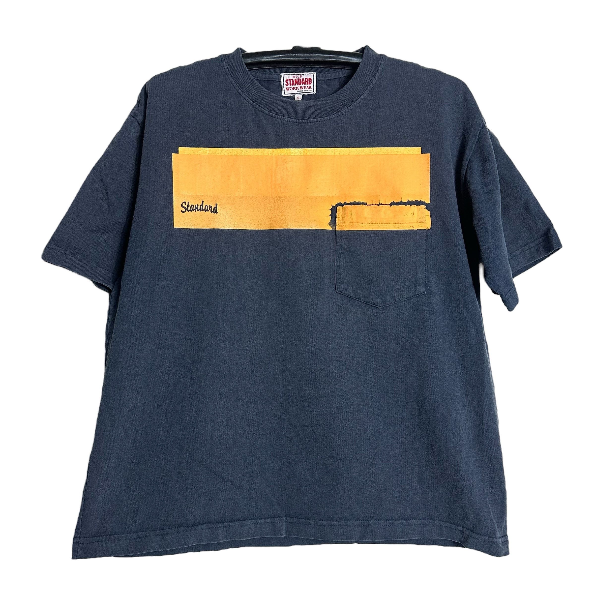 Vintage 🔥RARE🔥Vintage High Standard Single Pocket Tshirt Size US M / EU 48-50 / 2 - 1 Thumbnail