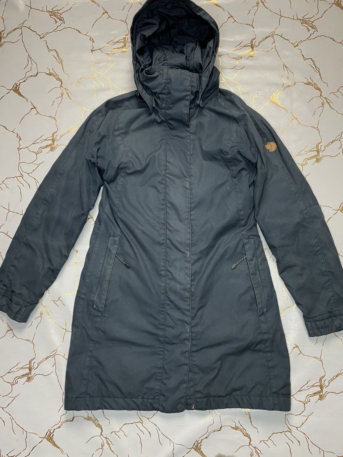 Fjallraven Fjallraven Women Navy Blue Full Zip Una Jacket XS G-1000 Size XS / US 0-2 / IT 36-38 - 1 Thumbnail