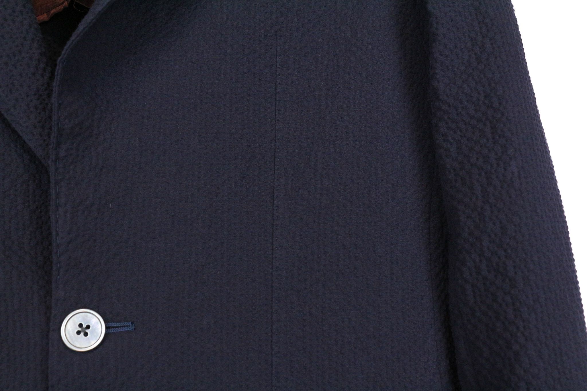 Suitsupply LA SPALLA UK32R Navy Stretch Cotton Blazer 75160 Size 34S - 10 Thumbnail