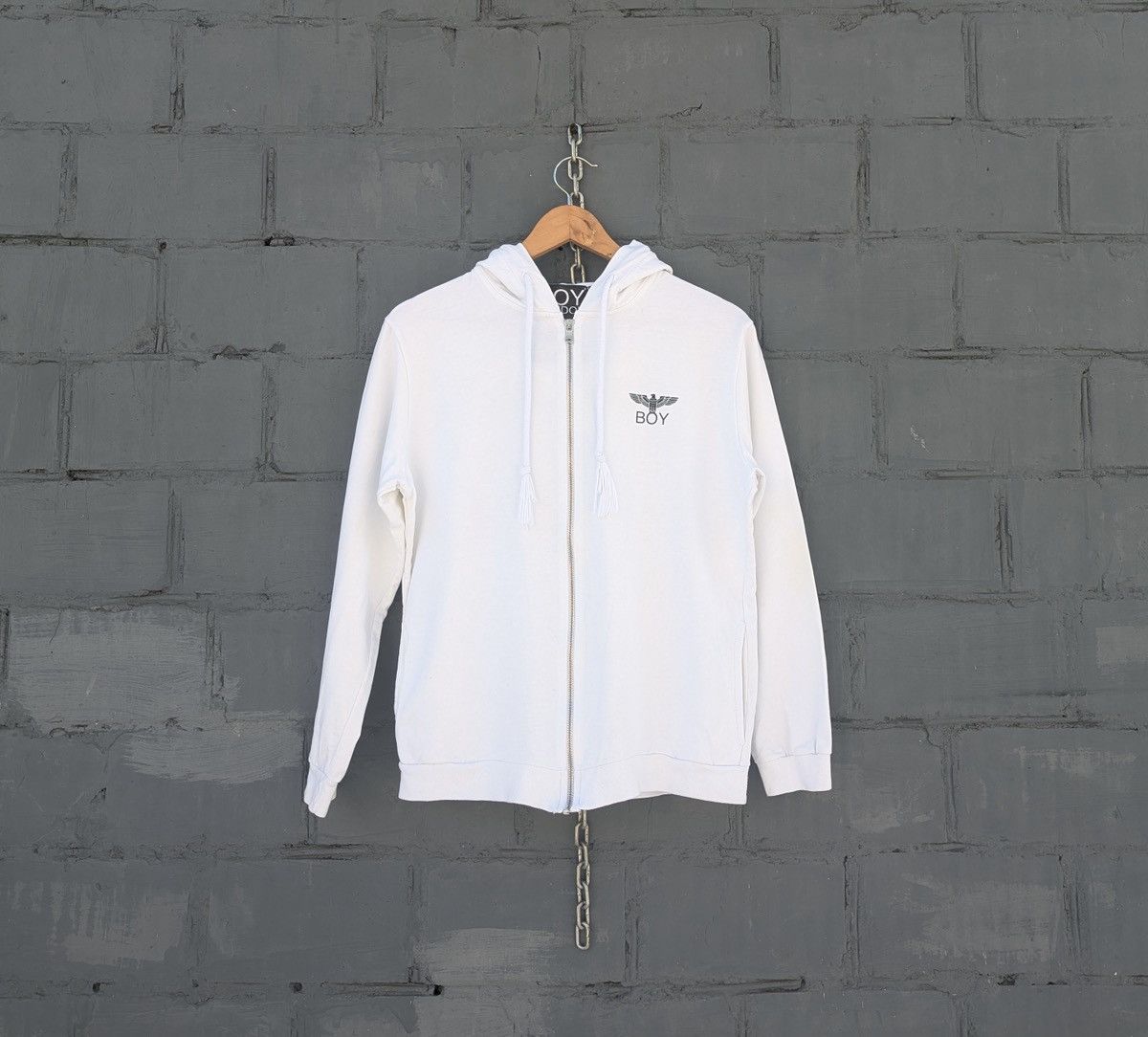 Boy London BOY London Full Zip Track Hoodie Big Black Logo Size S Size US S / EU 44-46 / 1 - 2 Thumbnail