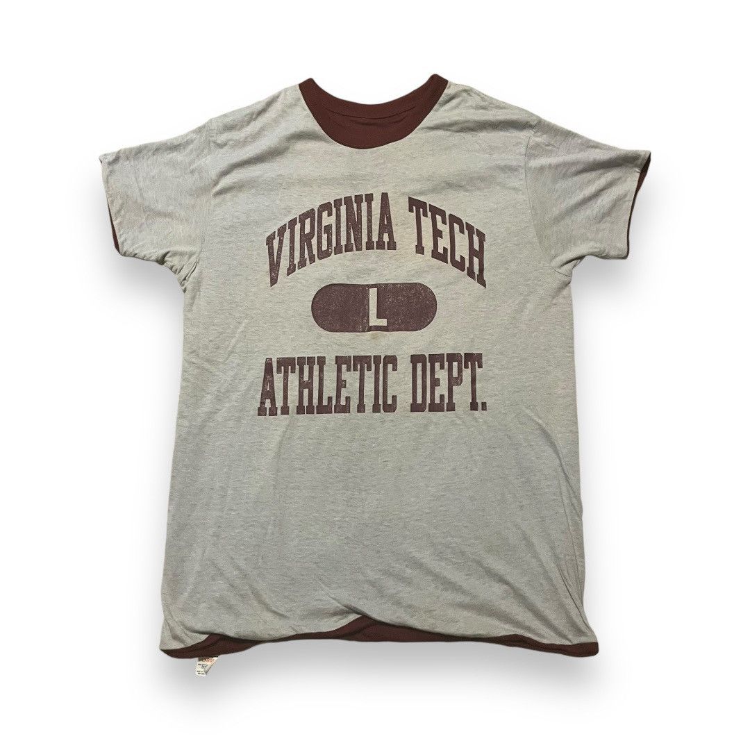 Champion × Vintage Vintage Champion Virginia Tech Double Layered Reversible Tee Size US L / EU 52-54 / 3 - 5 Thumbnail