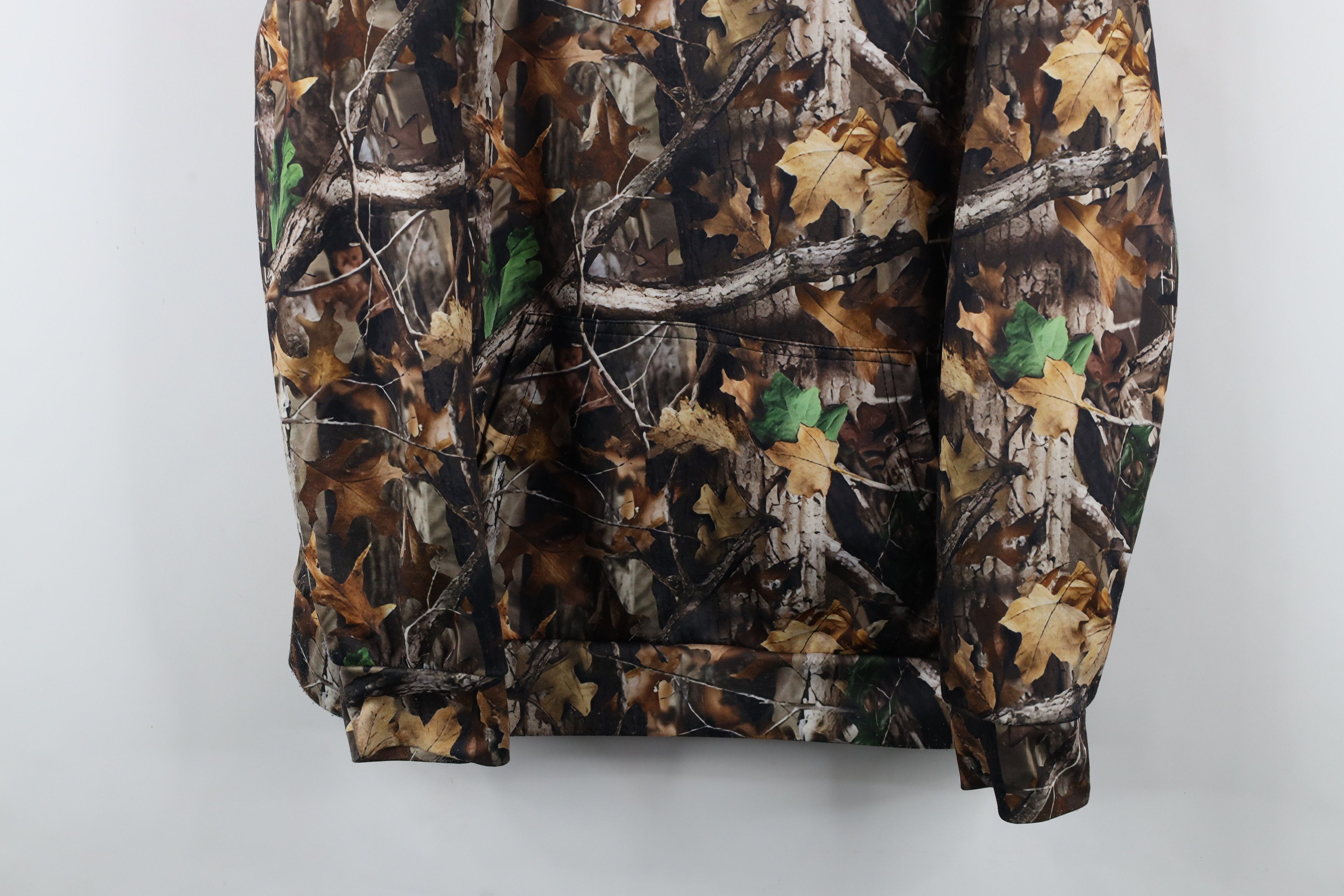 Vintage Vintage Y2K Streetwear Camouflage Knit Hoodie Sweatshirt Size US L / EU 52-54 / 3 - 3 Thumbnail