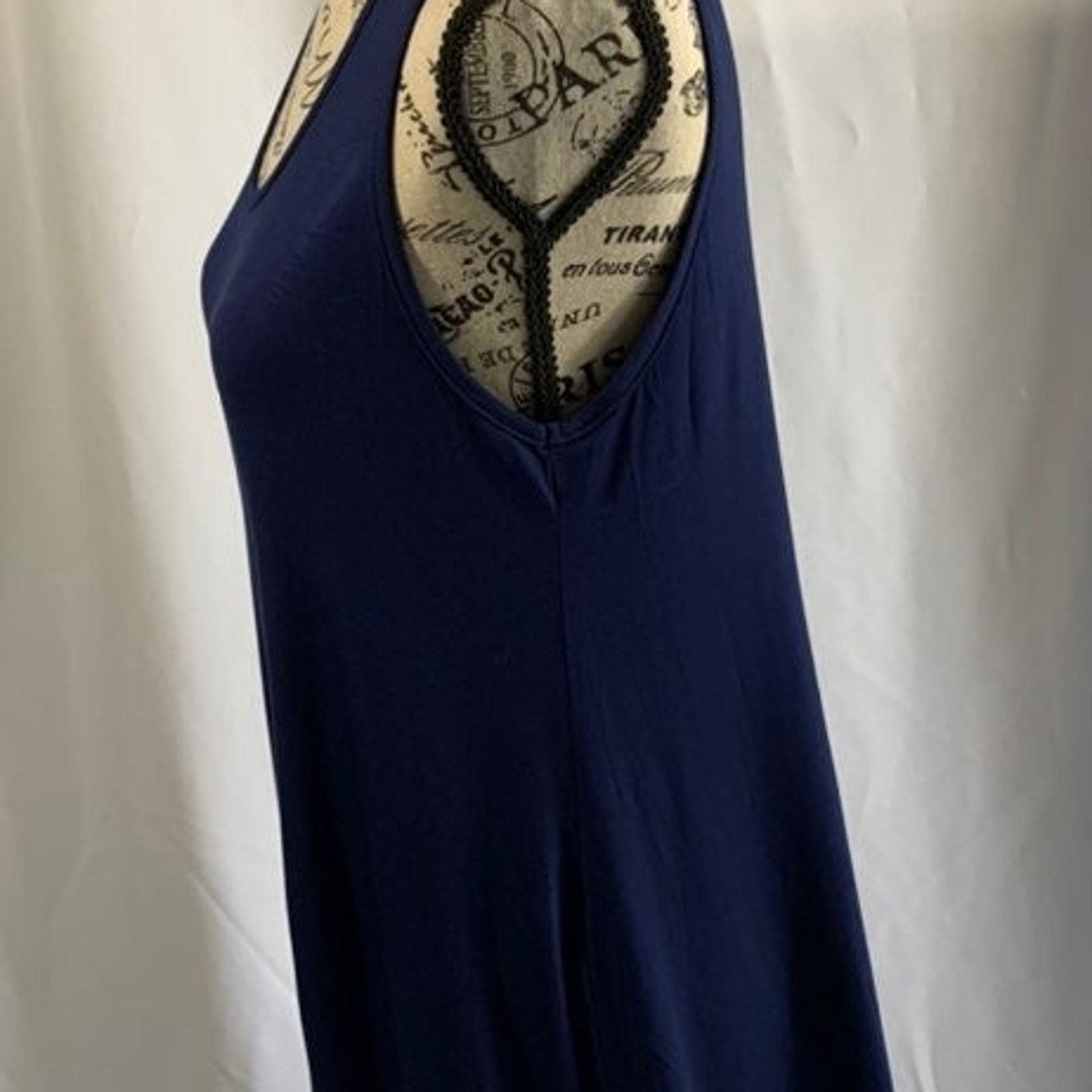 Other Pink Blush Women's Small Tunic Top Tank Blue Ivory Lace NEW Size S / US 4 / IT 40 - 5 Thumbnail