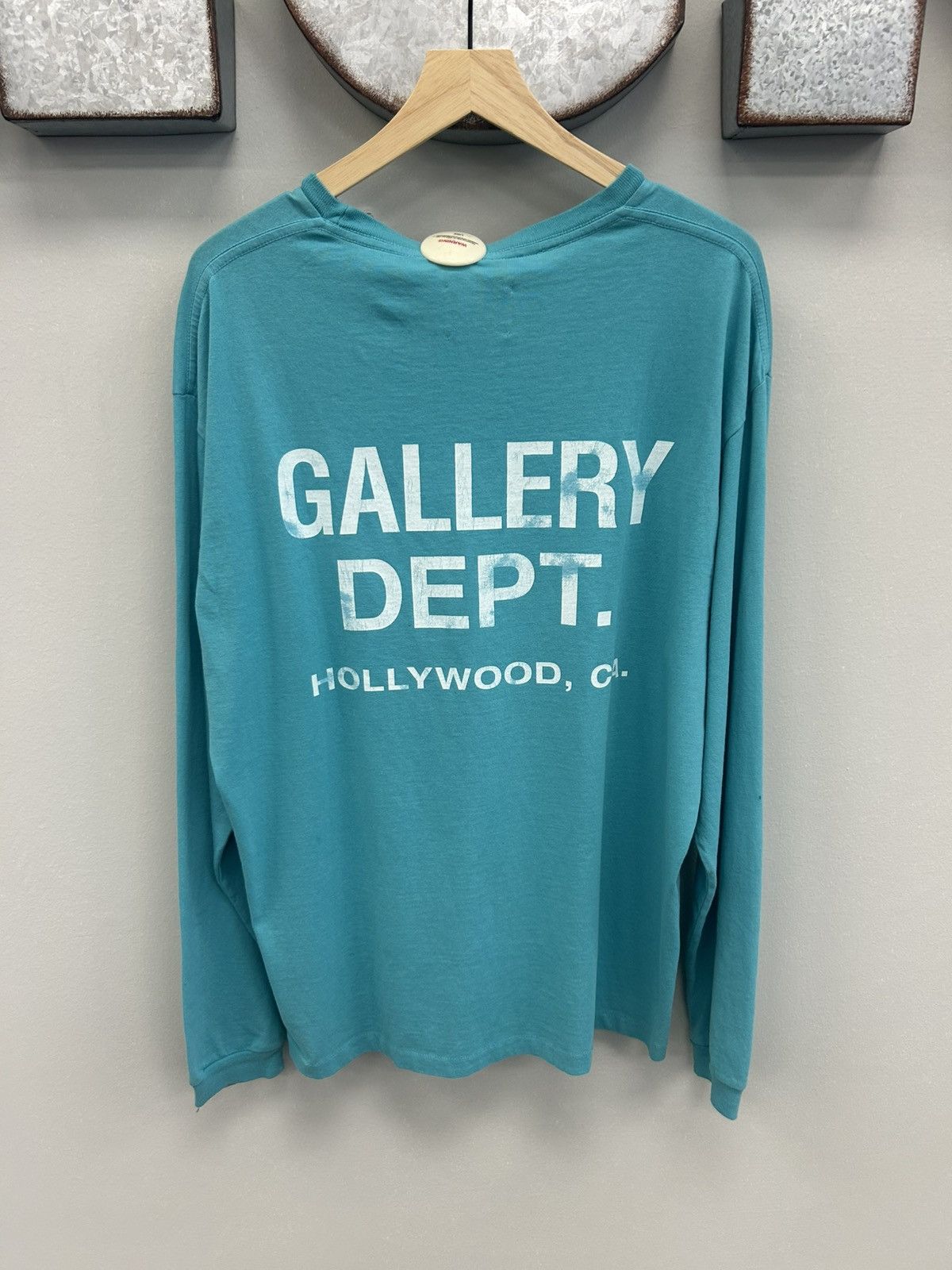 Gallery Dept. Gallery Department Souvenir Longsleeve T-Shirt Teal Size US L / EU 52-54 / 3 - 1 Thumbnail