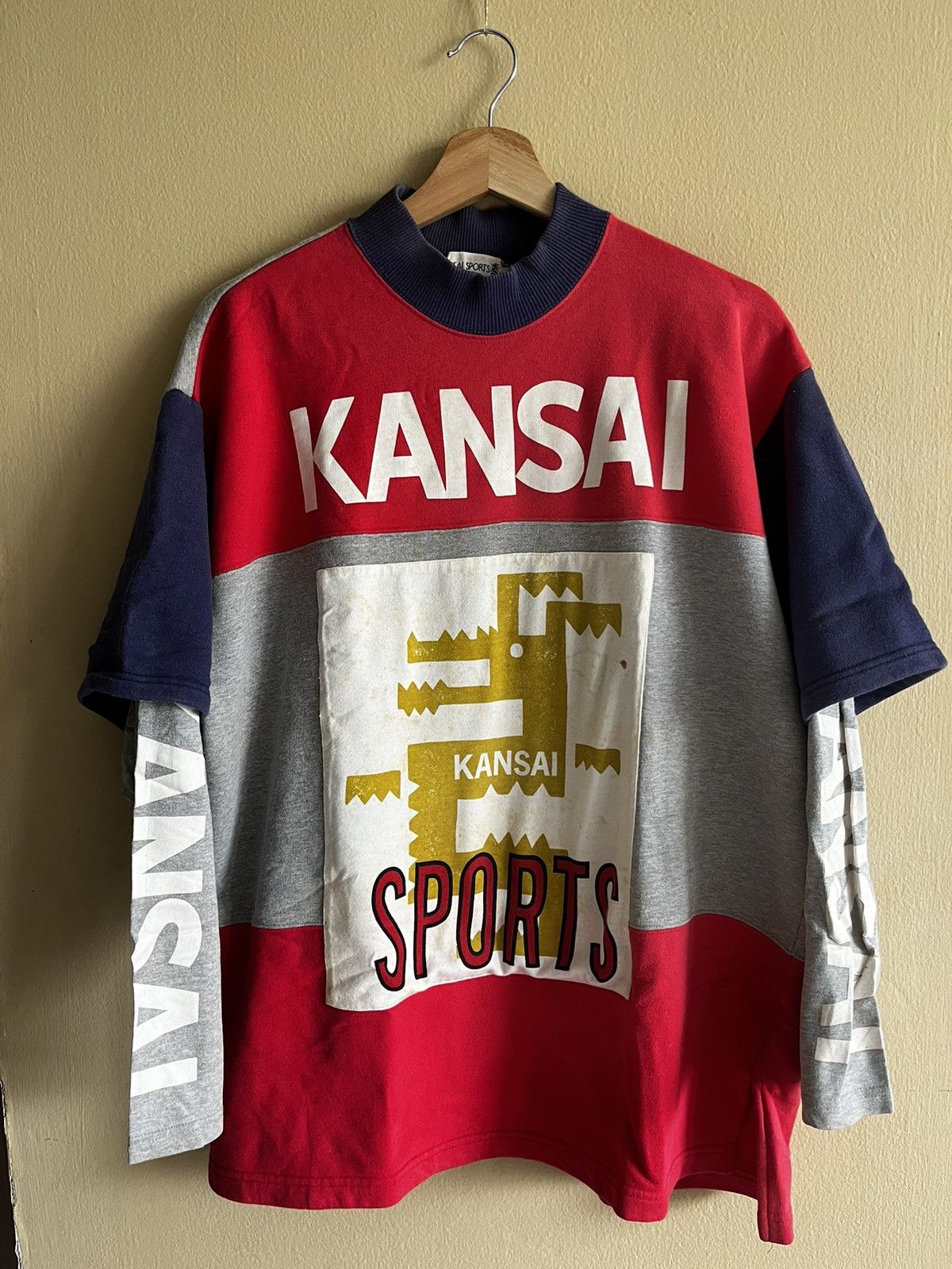 Japanese Brand × Kansai Yamamoto Kansai Sport Dragon Sweatshirt Size US XL / EU 56 / 4 - 1 Thumbnail