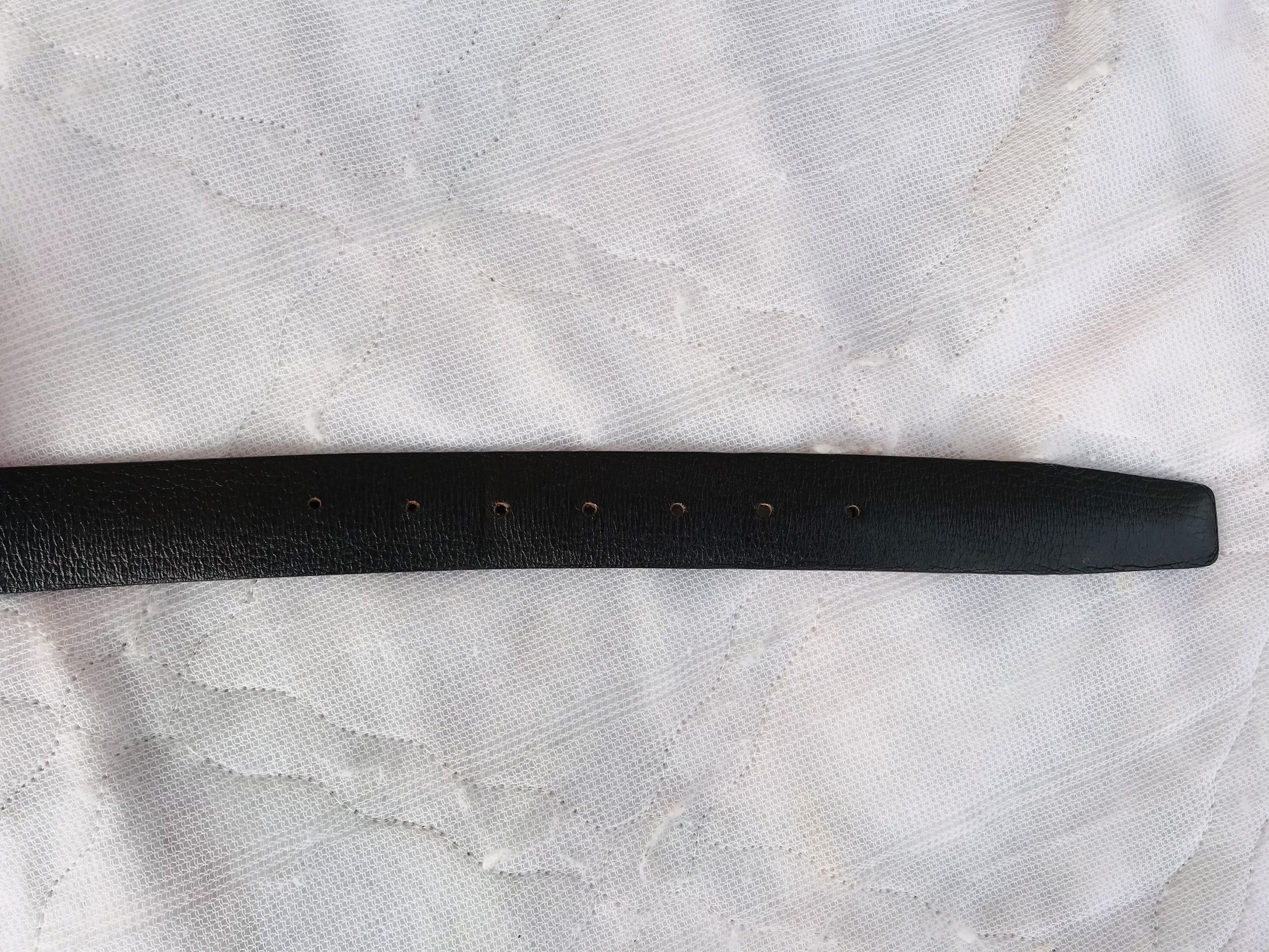 Tod's Tod's Buckled Belt Dark Brown Genuine Leather 110 cm BA14 Size ONE SIZE - 5 Thumbnail