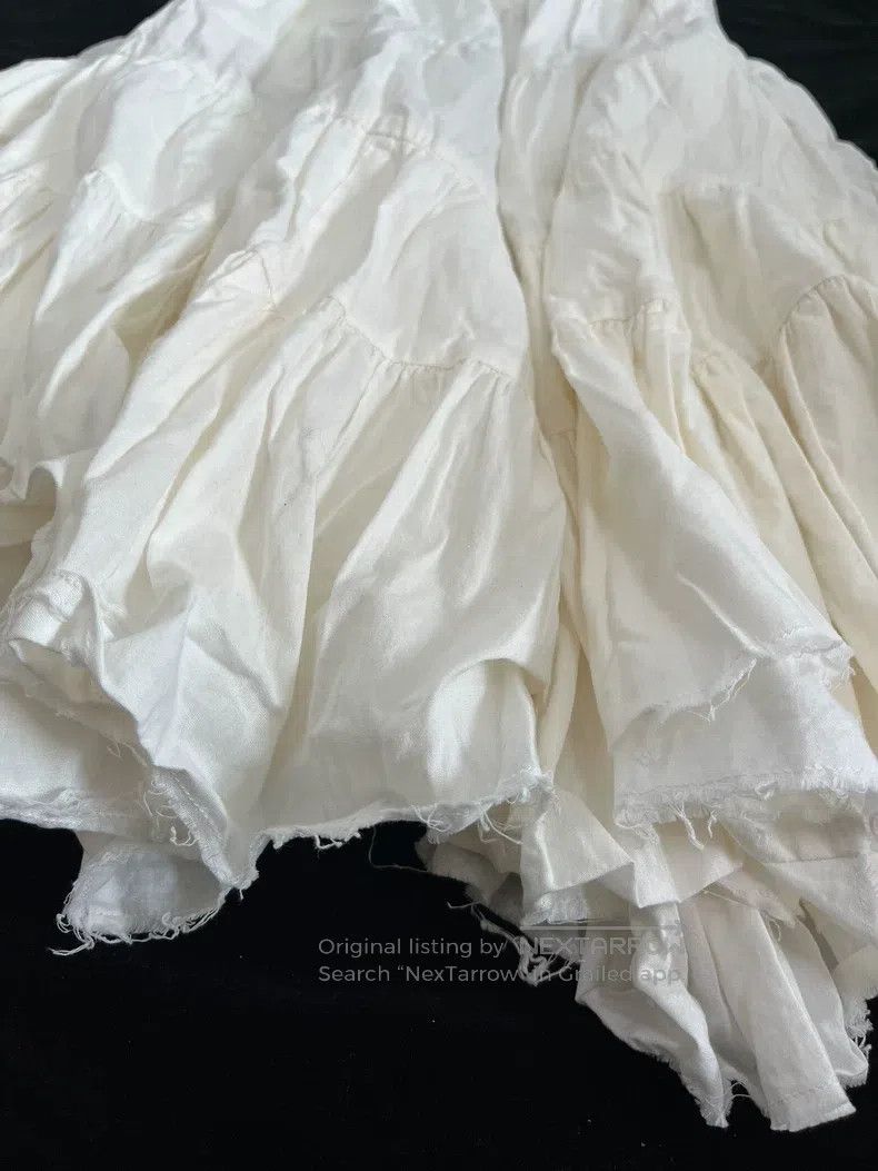 Comme des Garcons Comme des Garcons size M White Puffy Skirt Skirt Size 22" - 6 Thumbnail