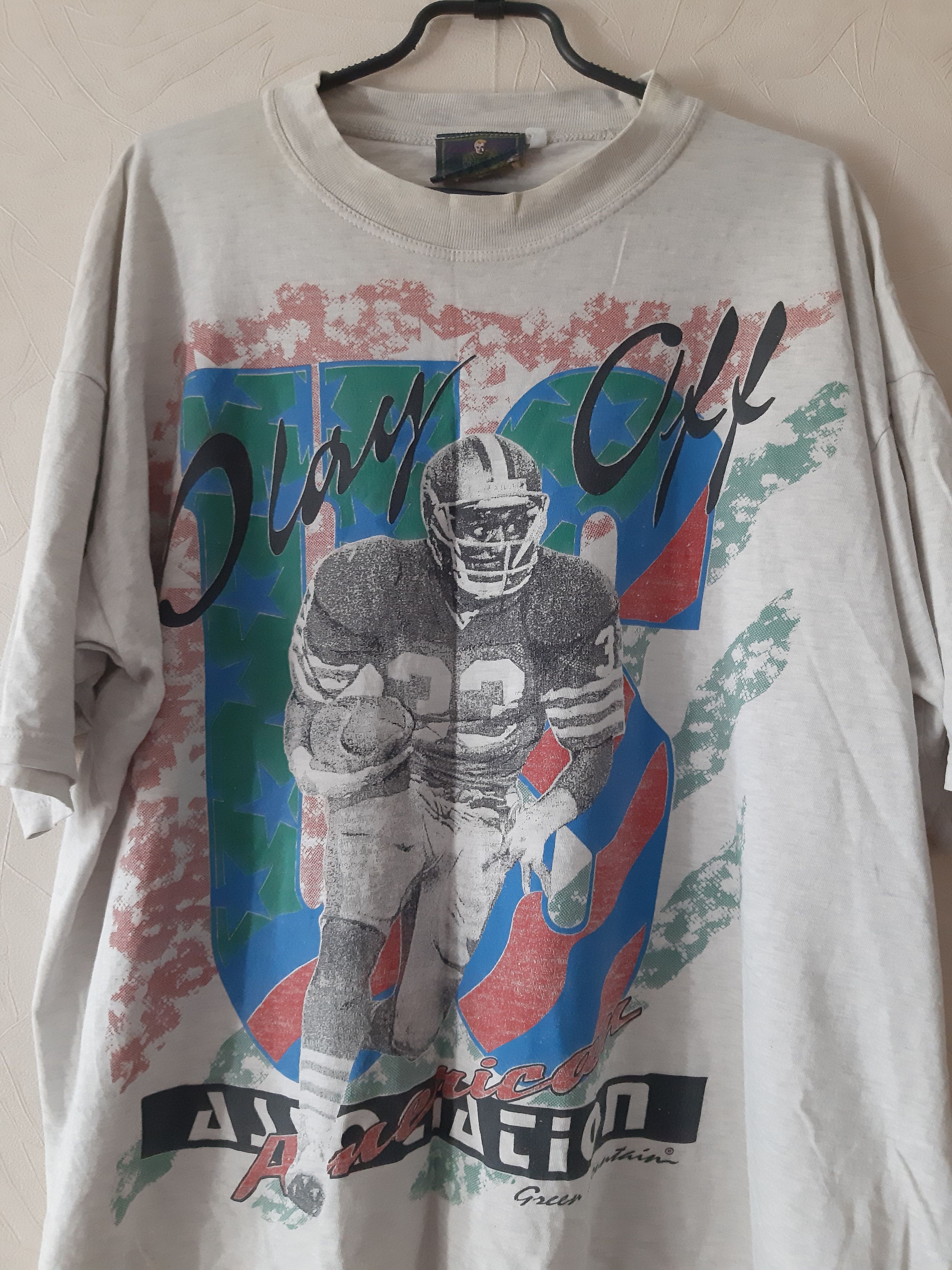 Vintage Vintage Play Off American Football team Green Mountain shirt Size US XL / EU 56 / 4 - 2 Thumbnail