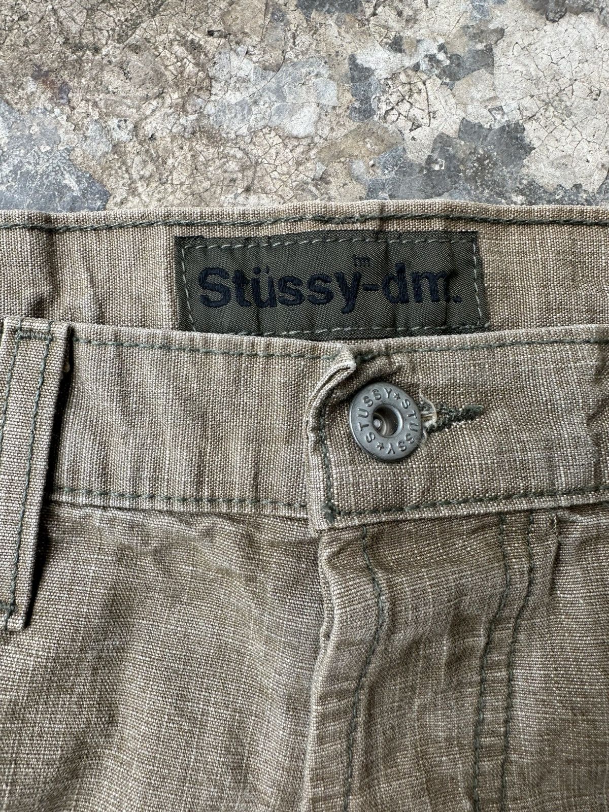 Stussy × Vintage Vintage Stussy -Dm Jeans Size US 32 / EU 48 - 10 Thumbnail
