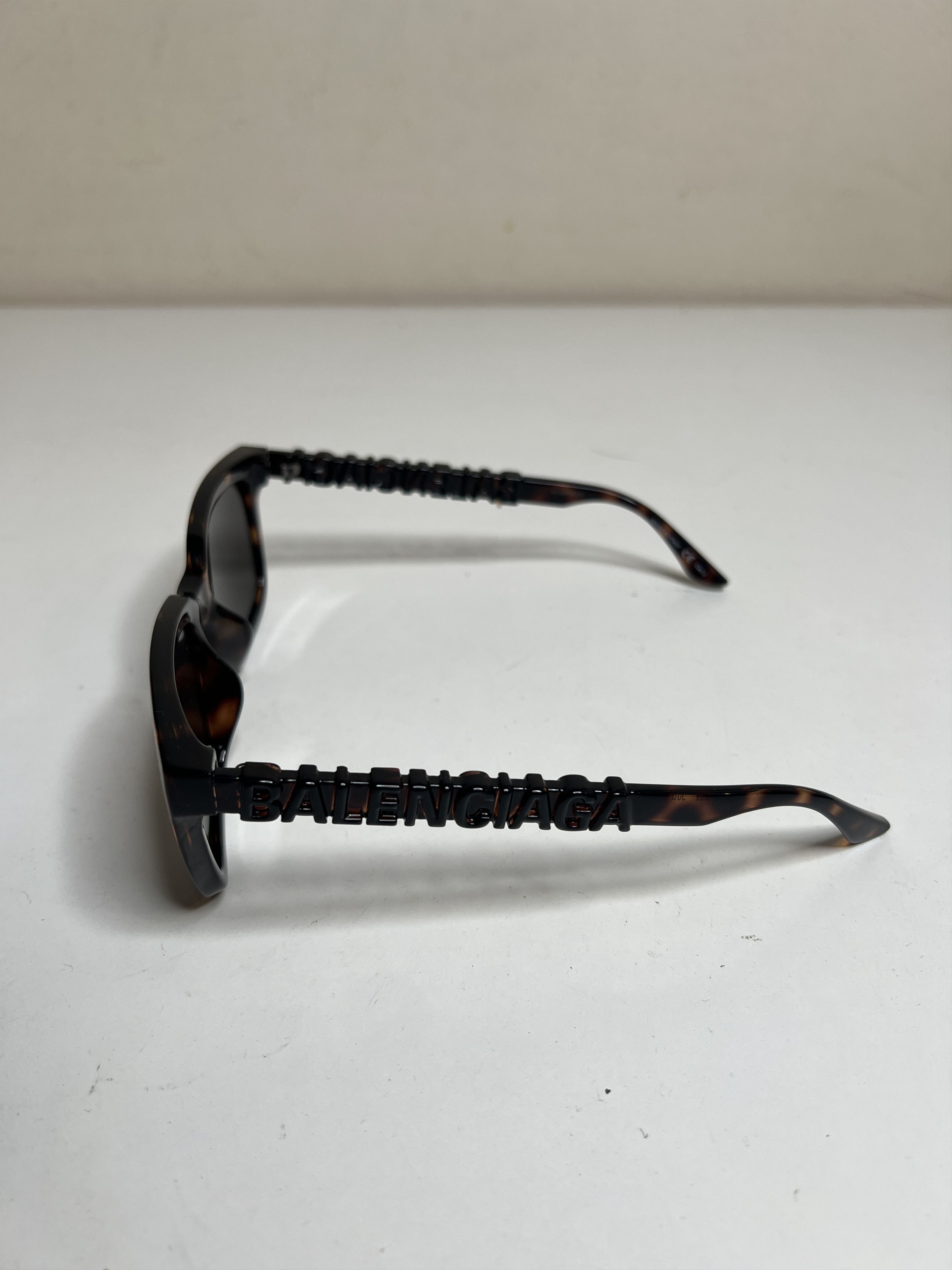 Balenciaga BB0108S 002 Brown Balenciaga logo Sunglasses Size ONE SIZE - 4 Thumbnail