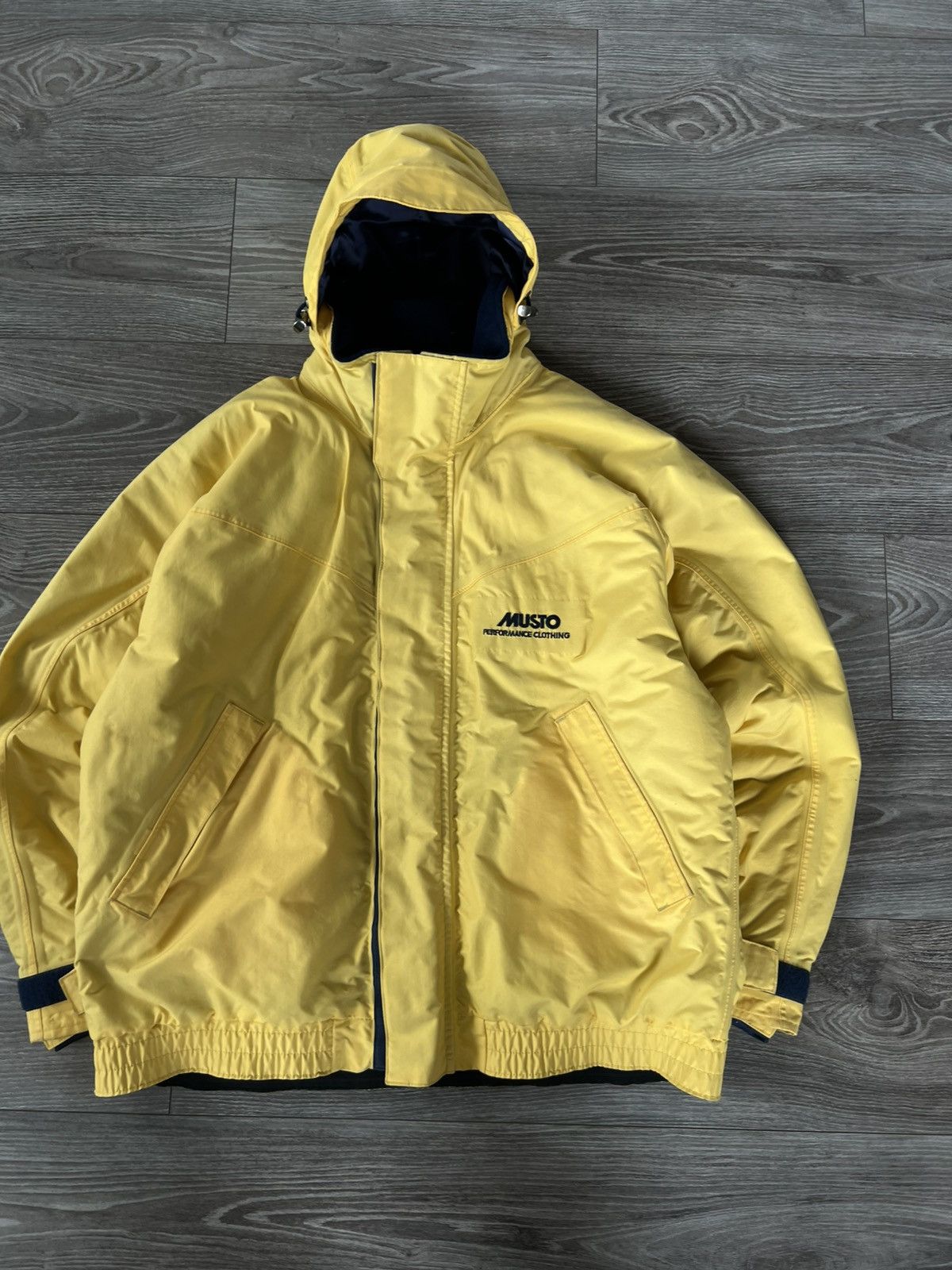 Musto Vintage Musto Y2k Regular Waterproof Yachting Jacket Size US XL / EU 56 / 4 - 3 Thumbnail
