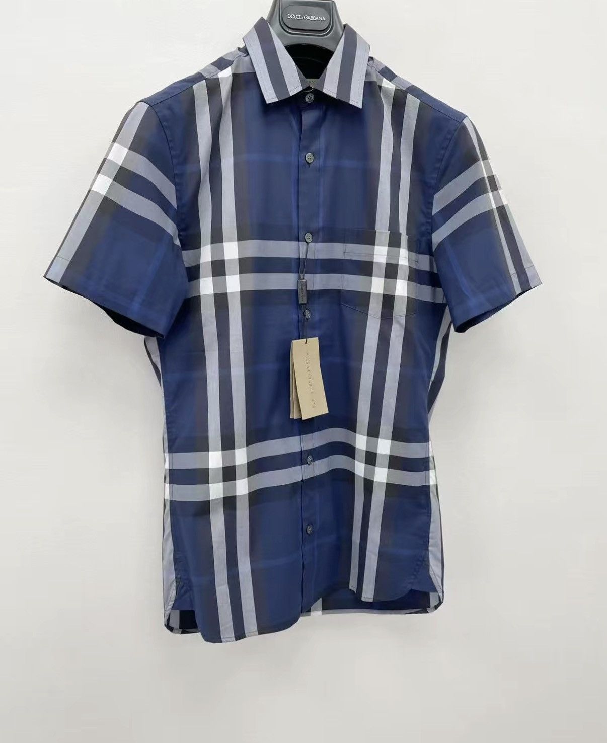 Burberry BURBERRY Stretch Short Sleeve Shirt J30 Size US XS / EU 42 / 0 - 3 Thumbnail