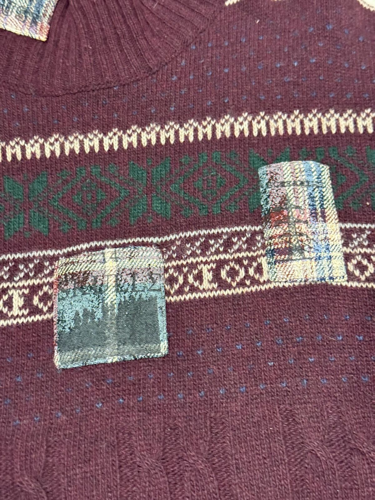 Raf Simons 2005 Raf Simons archive patched knit sweater Size US S / EU 44-46 / 1 - 4 Thumbnail