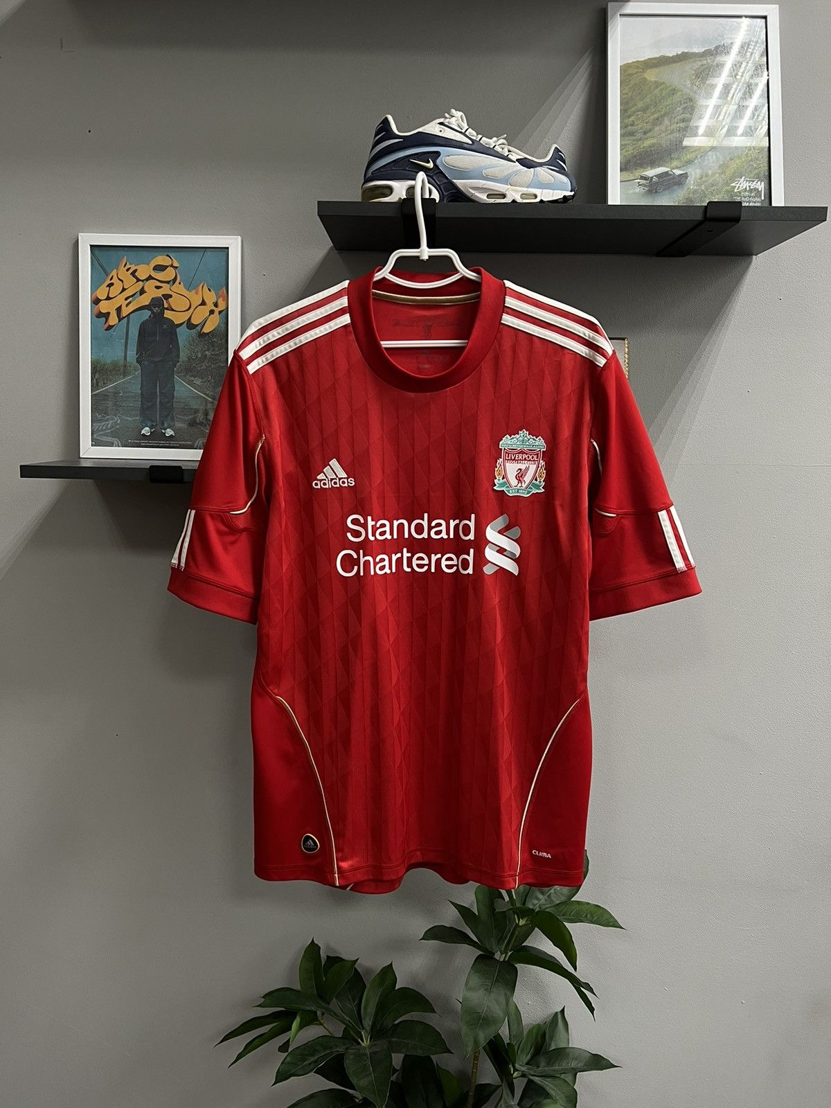 Nike LIVERPOOL 2011 FOOTBALL SHIRT SOCCER JERSEY ADIDAS GERRARD Size US L / EU 52-54 / 3 - 1 Thumbnail