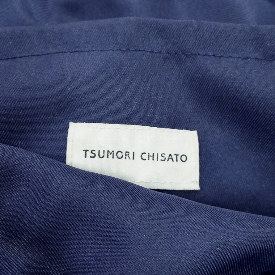 Tsumori Chisato Tsumori Chisato by Issey Miyake Navy Blue Canvas Tote Bag Size ONE SIZE - 12 Thumbnail