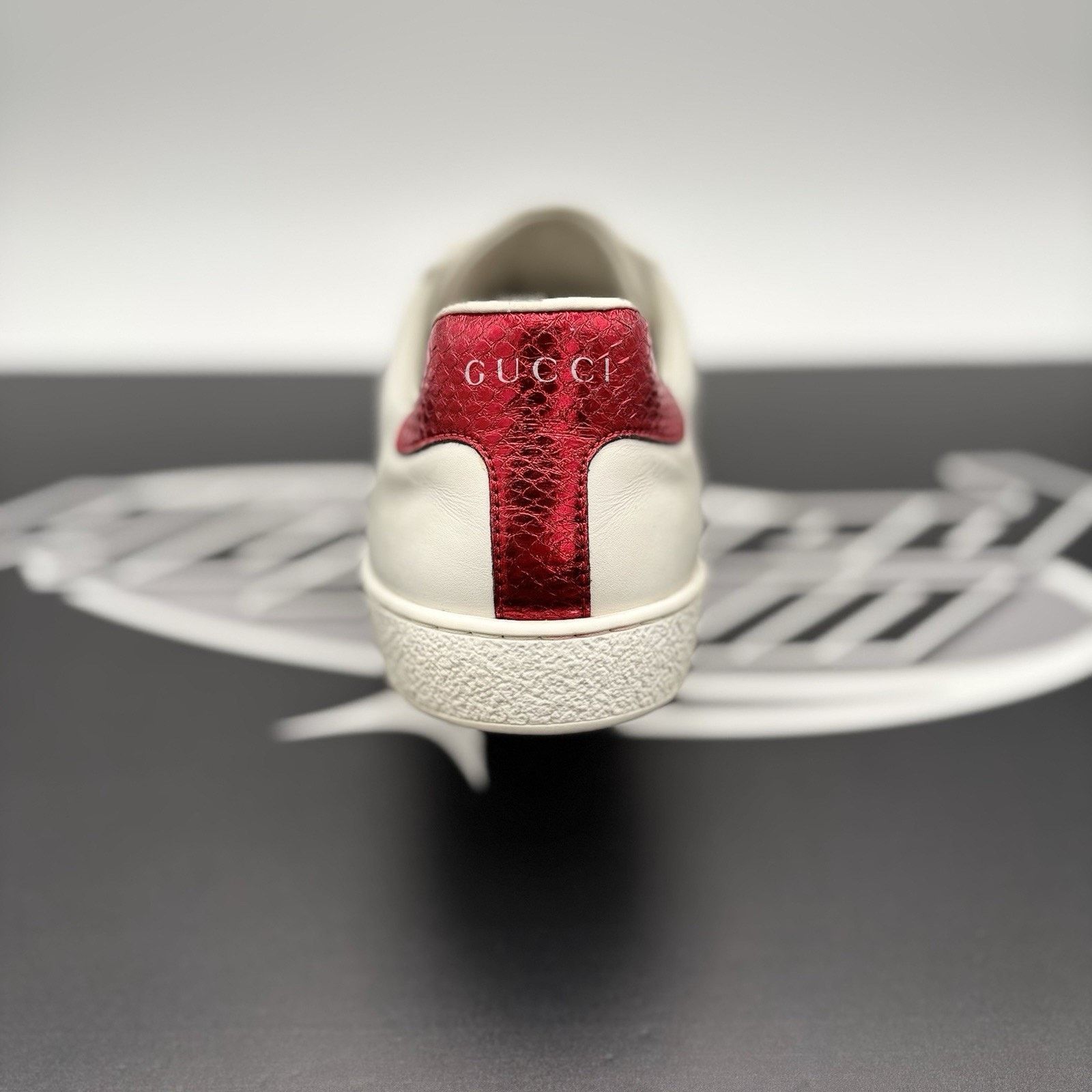 Gucci Gucci Ace Web Patches ' UFO, Dragon ' | GREAT CONDITION! Size US 10 / EU 43 - 12 Thumbnail
