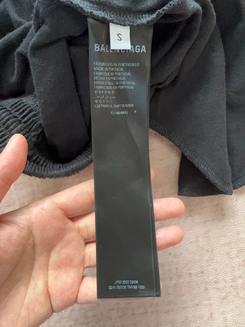 Balenciaga Balenciaga size S Distressed wide hem midi skirt, sport fa Size 23" - 4 Thumbnail