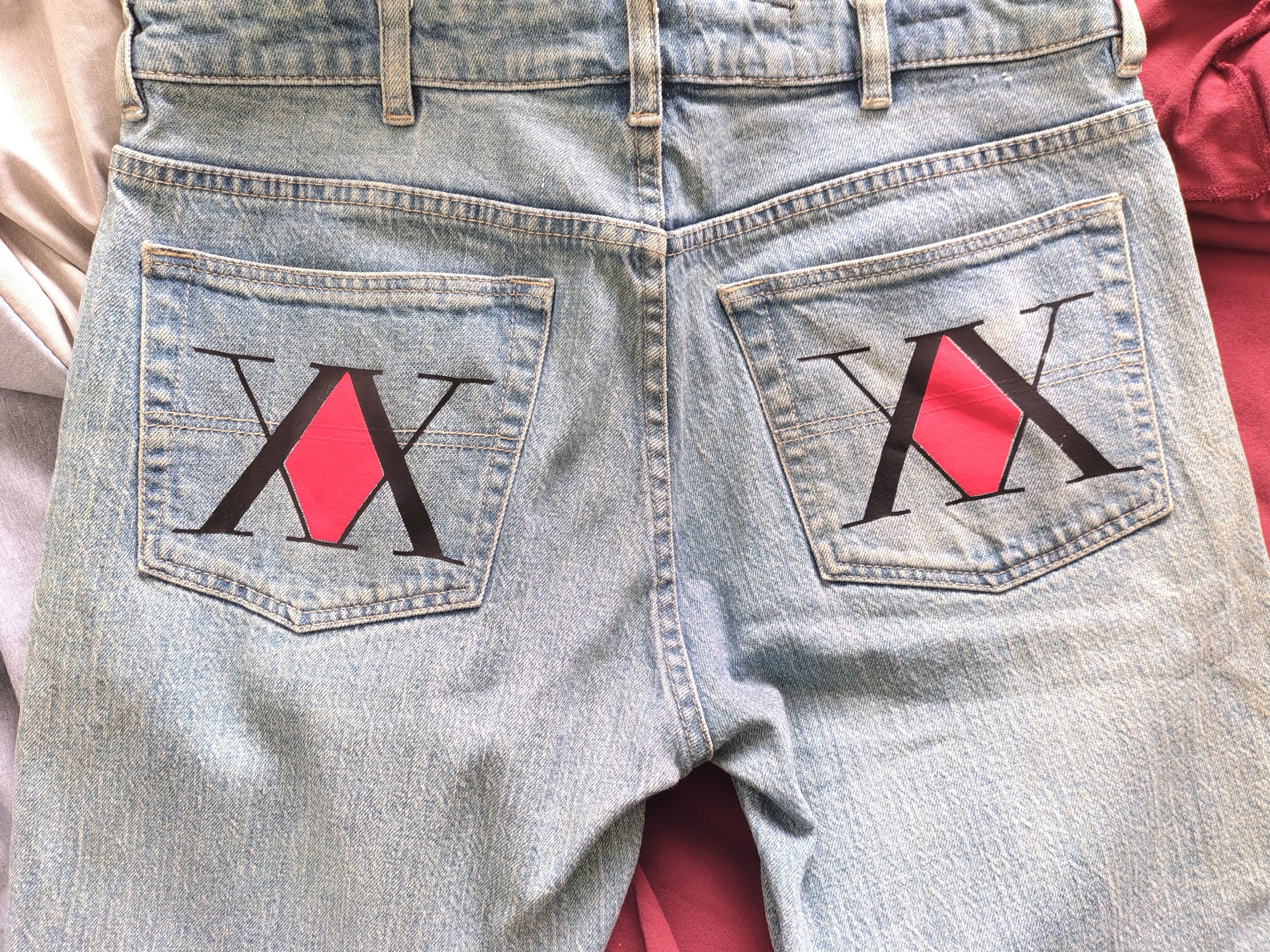 Other Custom Hunter X Hunter Anime Jeans Size US 36 / EU 52 - 2 Thumbnail