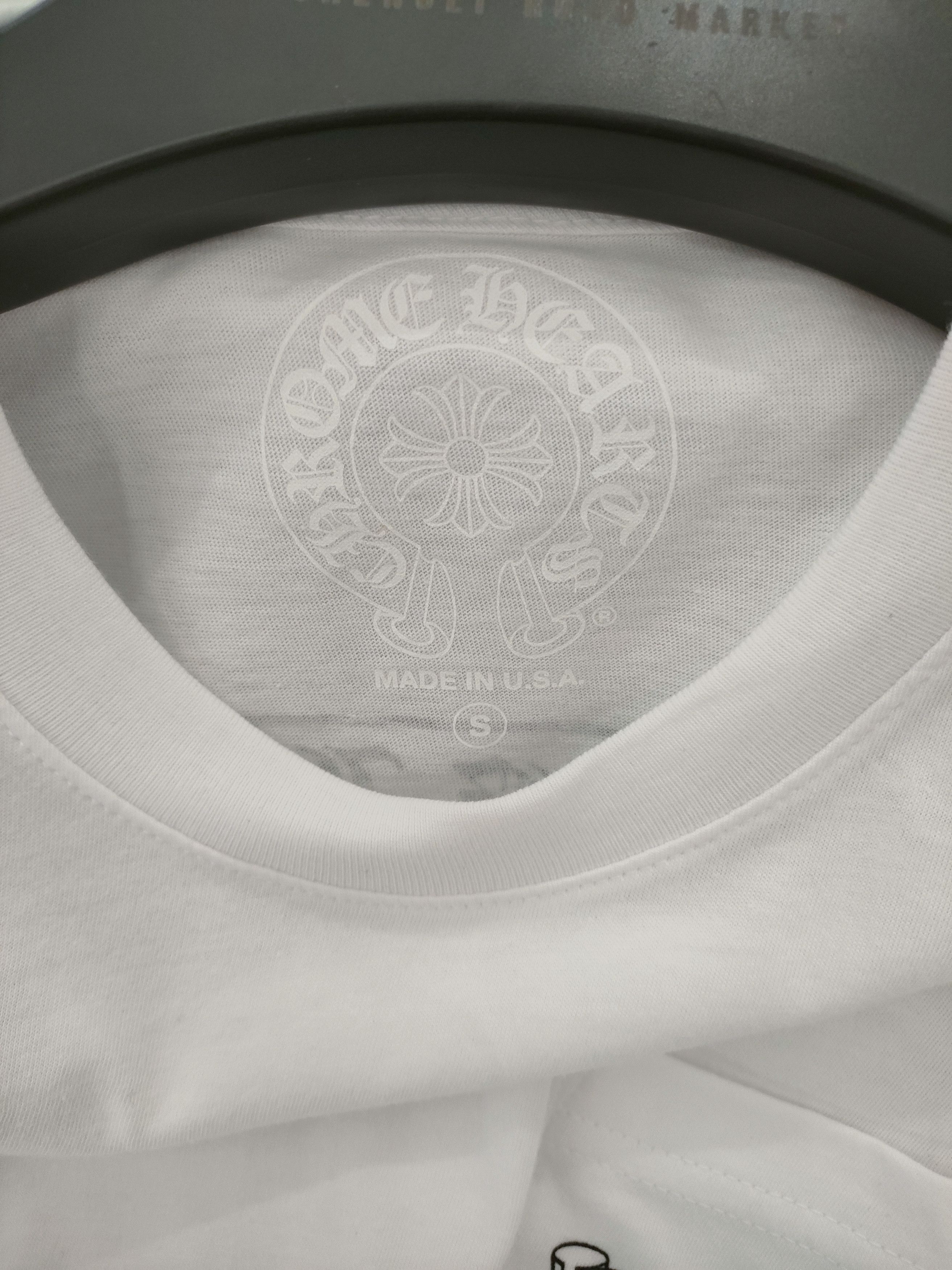 Chrome Hearts Chrome Hearts Scroll Short Sleeves Tee Size US S / EU 44-46 / 1 - 6 Thumbnail