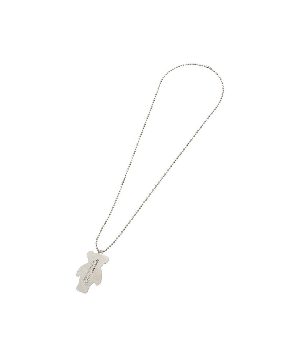 Hysteric Glamour HYSTERIC TEDDY ball chain necklace Size ONE SIZE - 4 Thumbnail