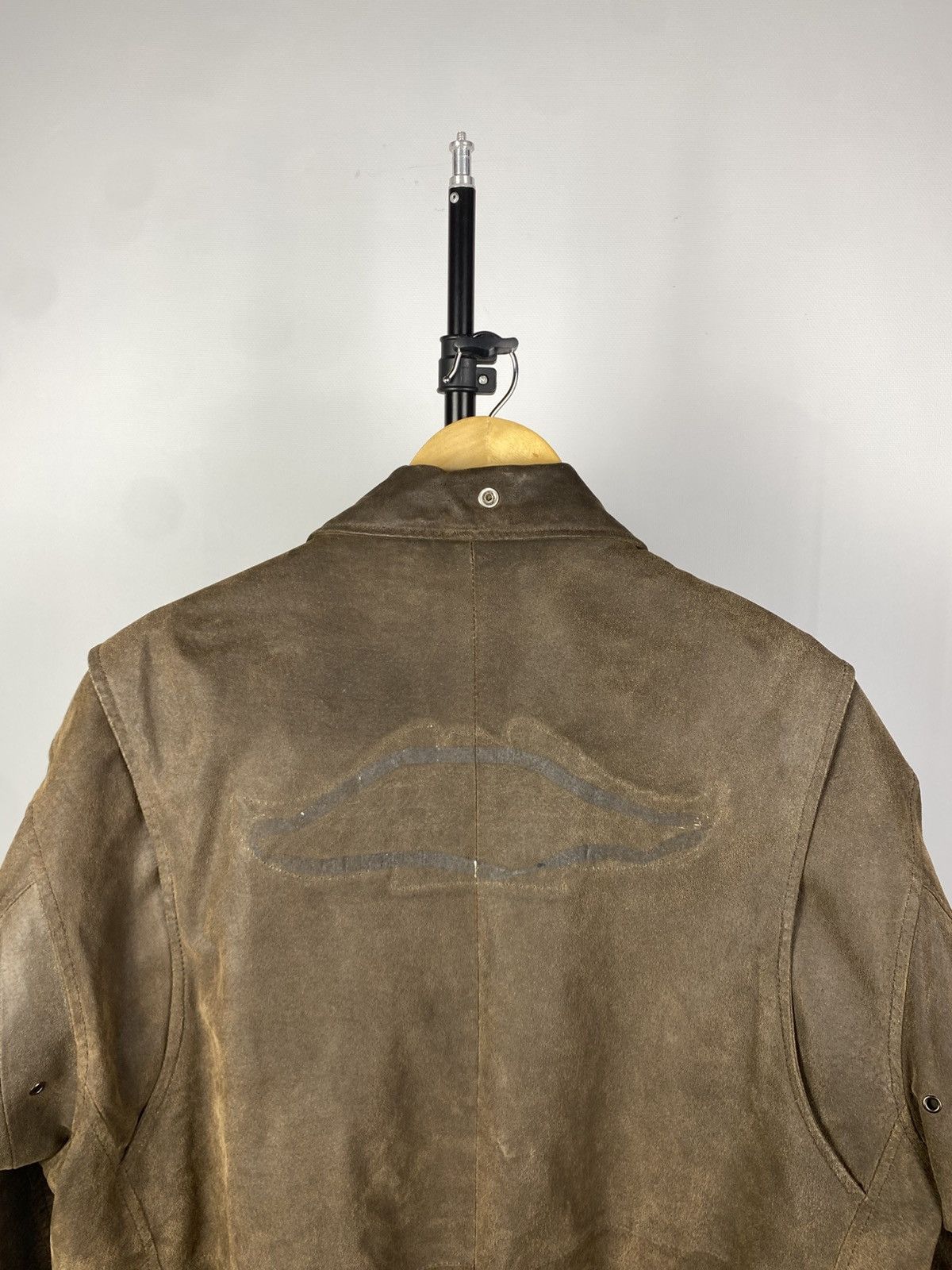 Vintage Vintage Leather Bomber Aviator Flight Jacket Schott Style Size US L / EU 52-54 / 3 - 9 Thumbnail