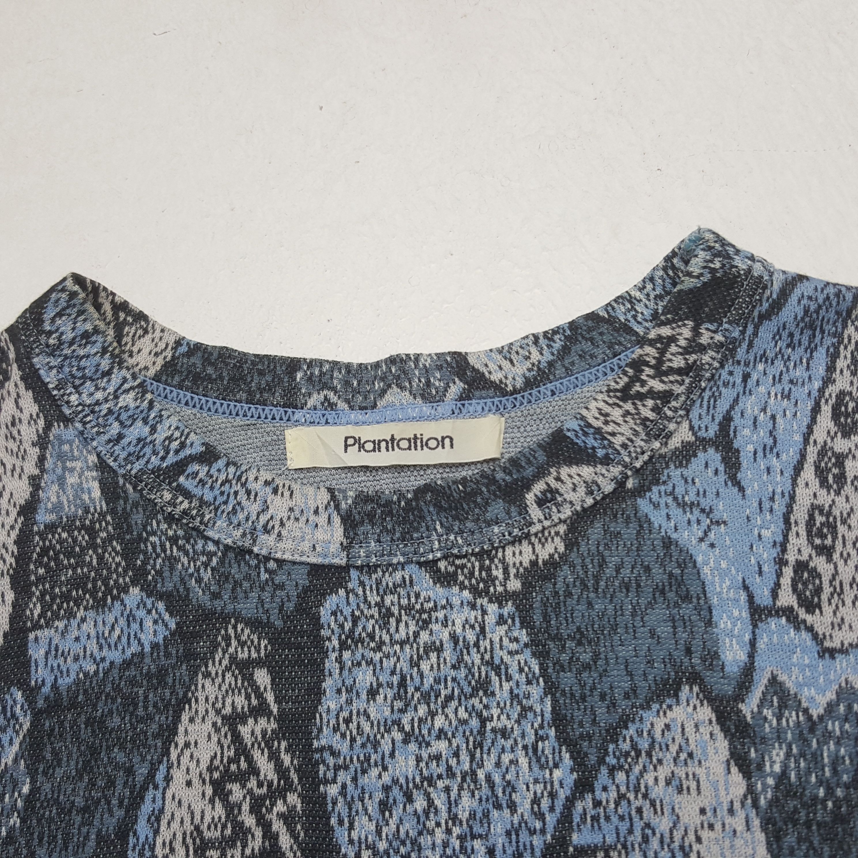 Issey Miyake Vintage Plantation by Issey Miyake Stone Design Tshirt Size US S / EU 44-46 / 1 - 3 Thumbnail
