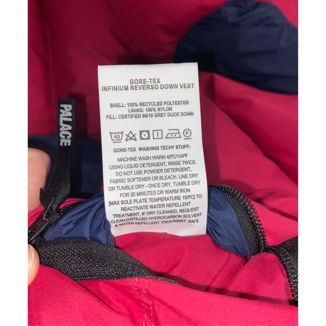 Goretex × Palace Palace Gore-Tex Infinium Reverso Down Vest Size US M / EU 48-50 / 2 - 5 Thumbnail