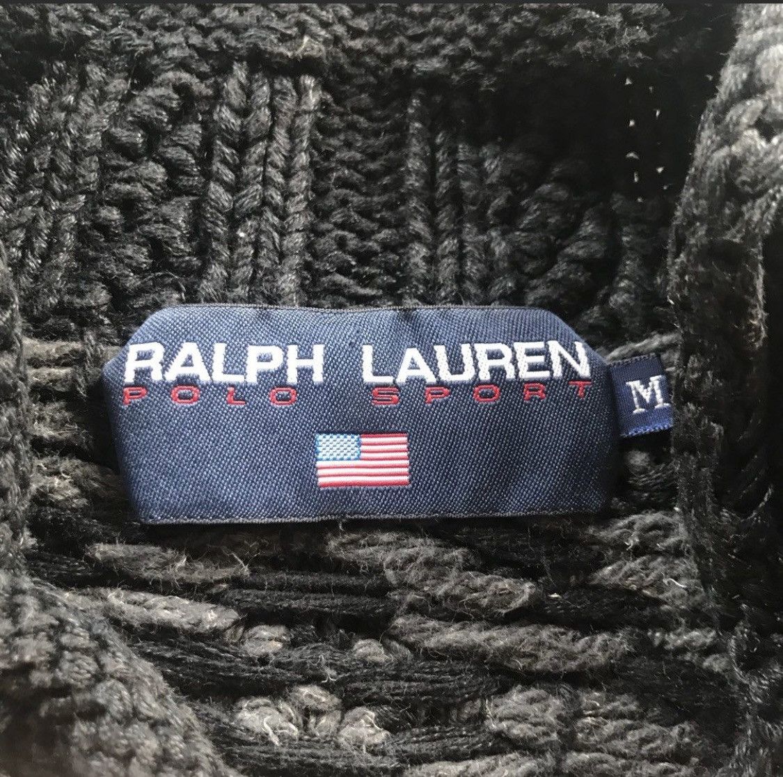 Polo Ralph Lauren Vintage Polo Ralph Lauren Amarican flag knitwear Size L / US 10 / IT 46 - 4 Thumbnail
