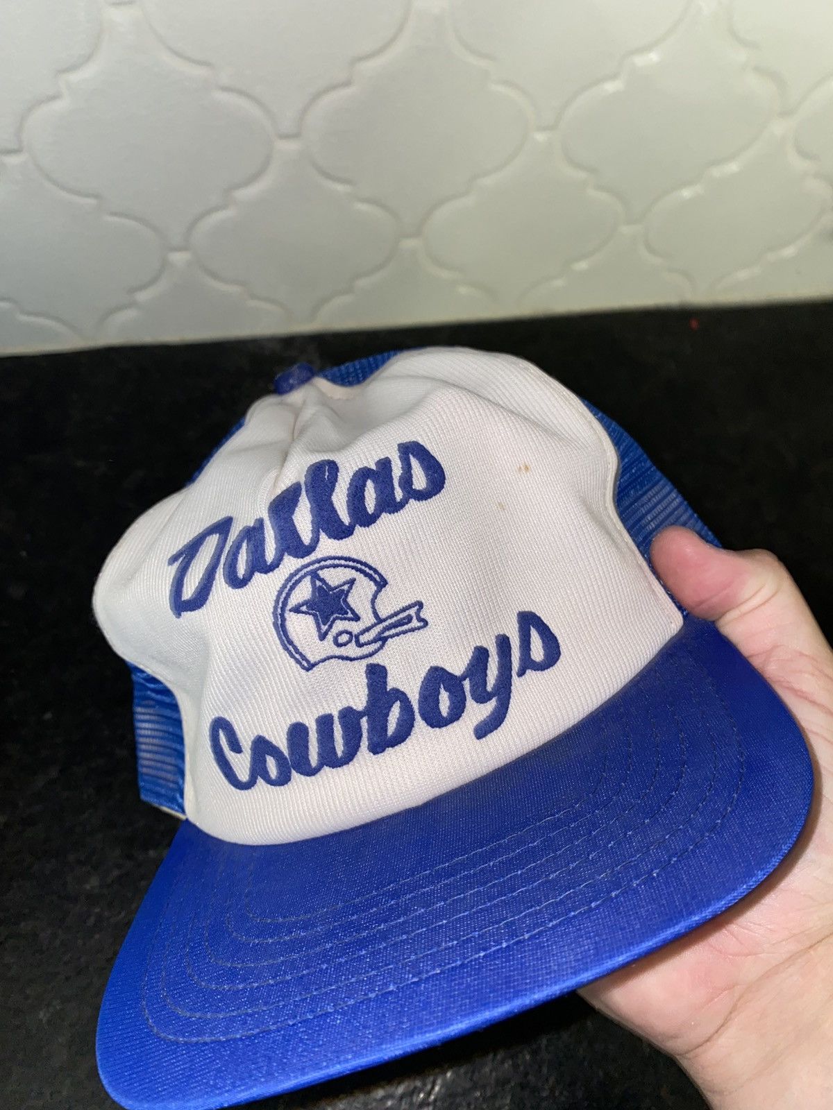 NFL Vintage 80s Dallas cowboys trucker hat Size ONE SIZE - 4 Thumbnail