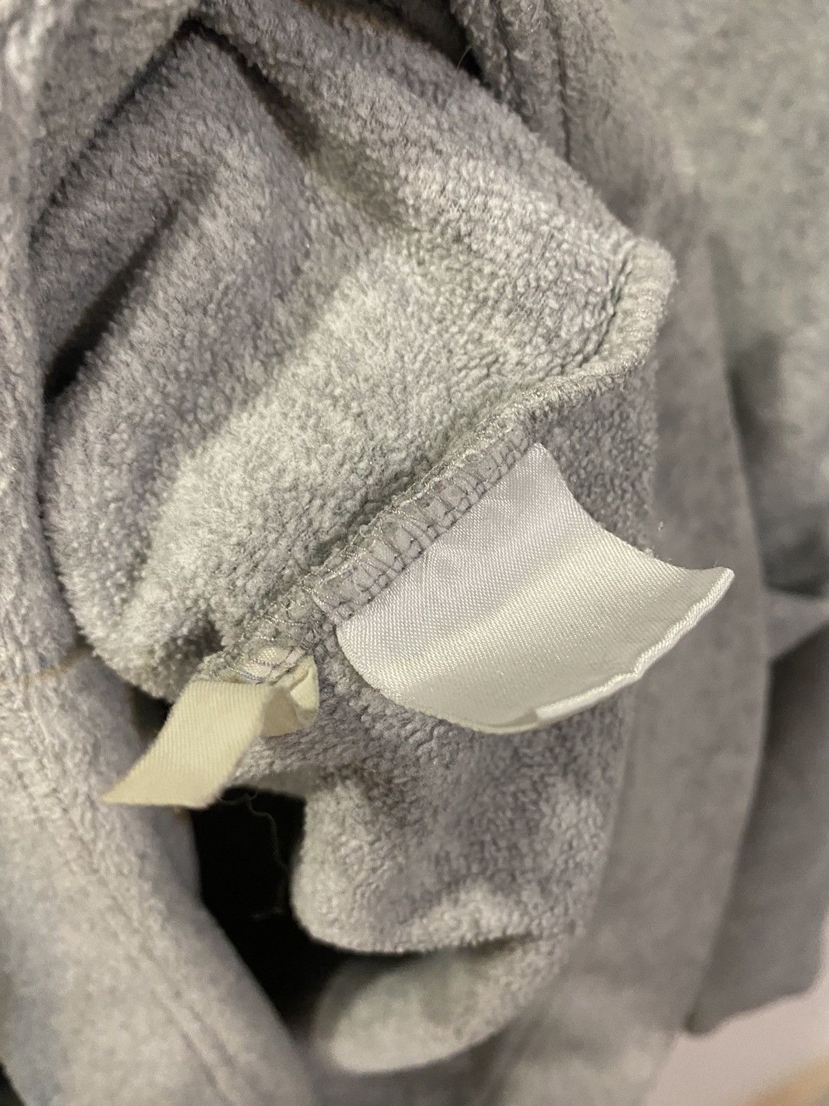 Yves Saint Laurent Fleece YSL Sweatshirt Grey Vintage Turtleneck 90s Sweater Size US L / EU 52-54 / 3 - 6 Thumbnail