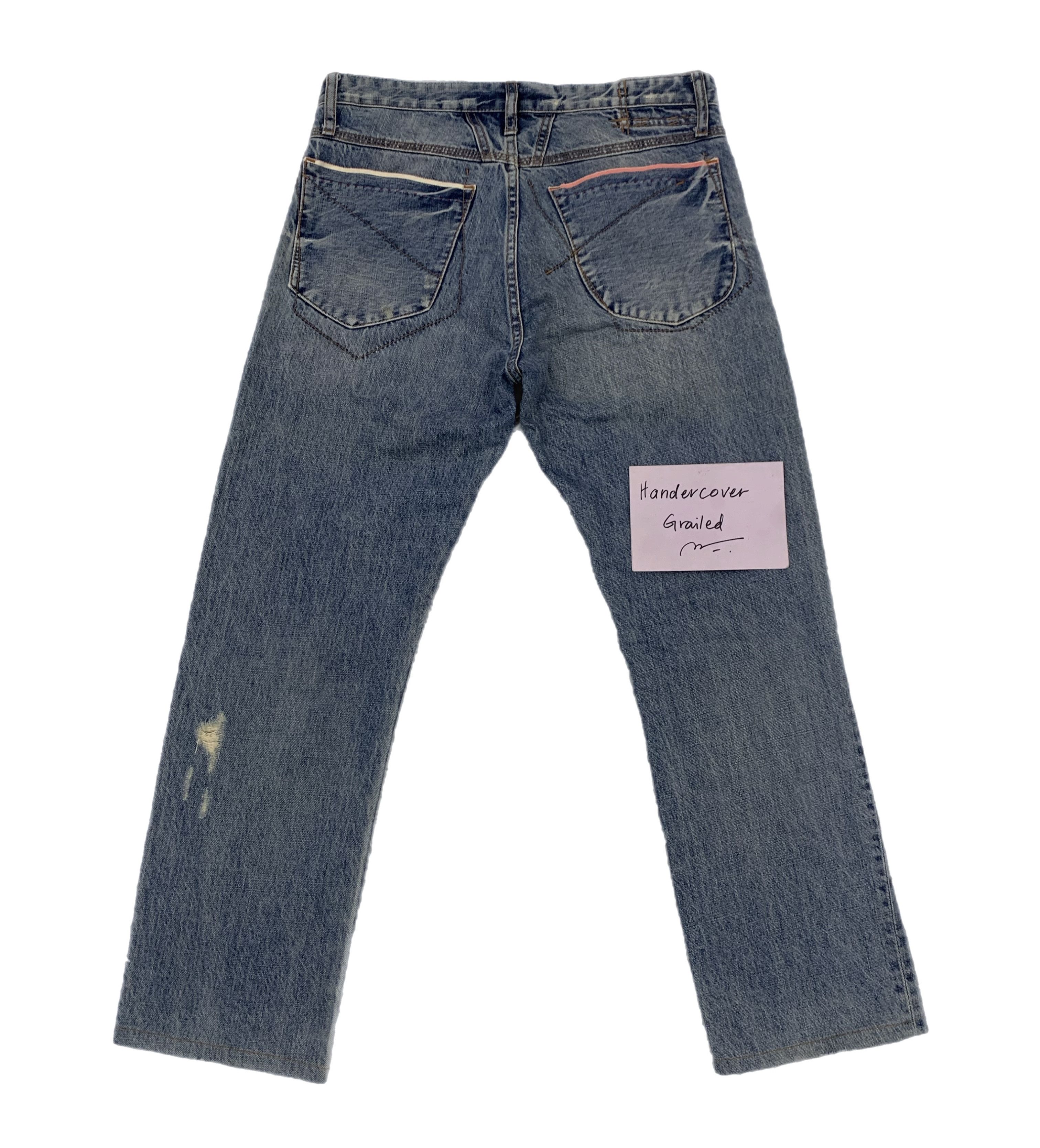 Marithe + Francois Girbaud Marithe Francois Girbaud Selfedge Jeans Pant Size US 33 - 2 Thumbnail