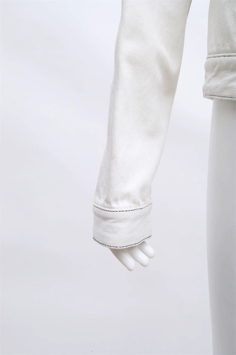Givenchy Givenchy Brand New Unused Authentic White and Grey Patchwo Size US M / EU 48-50 / 2 - 5 Thumbnail