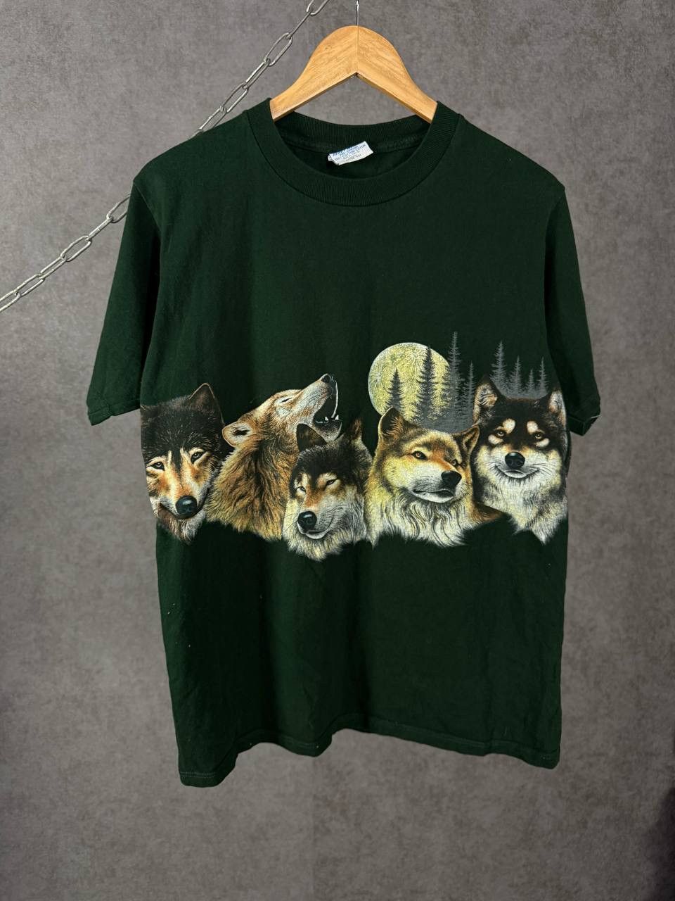 Vintage Wolf vintage animal tee Size US M / EU 48-50 / 2 - 3 Thumbnail