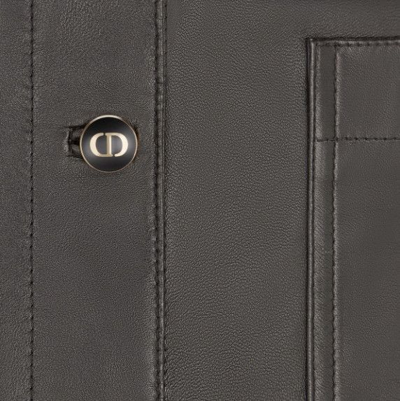 Dior o1sh3x0225 'CD' Button Short Skirt in Black Size 30" / US 8 / IT 44 - 3 Thumbnail