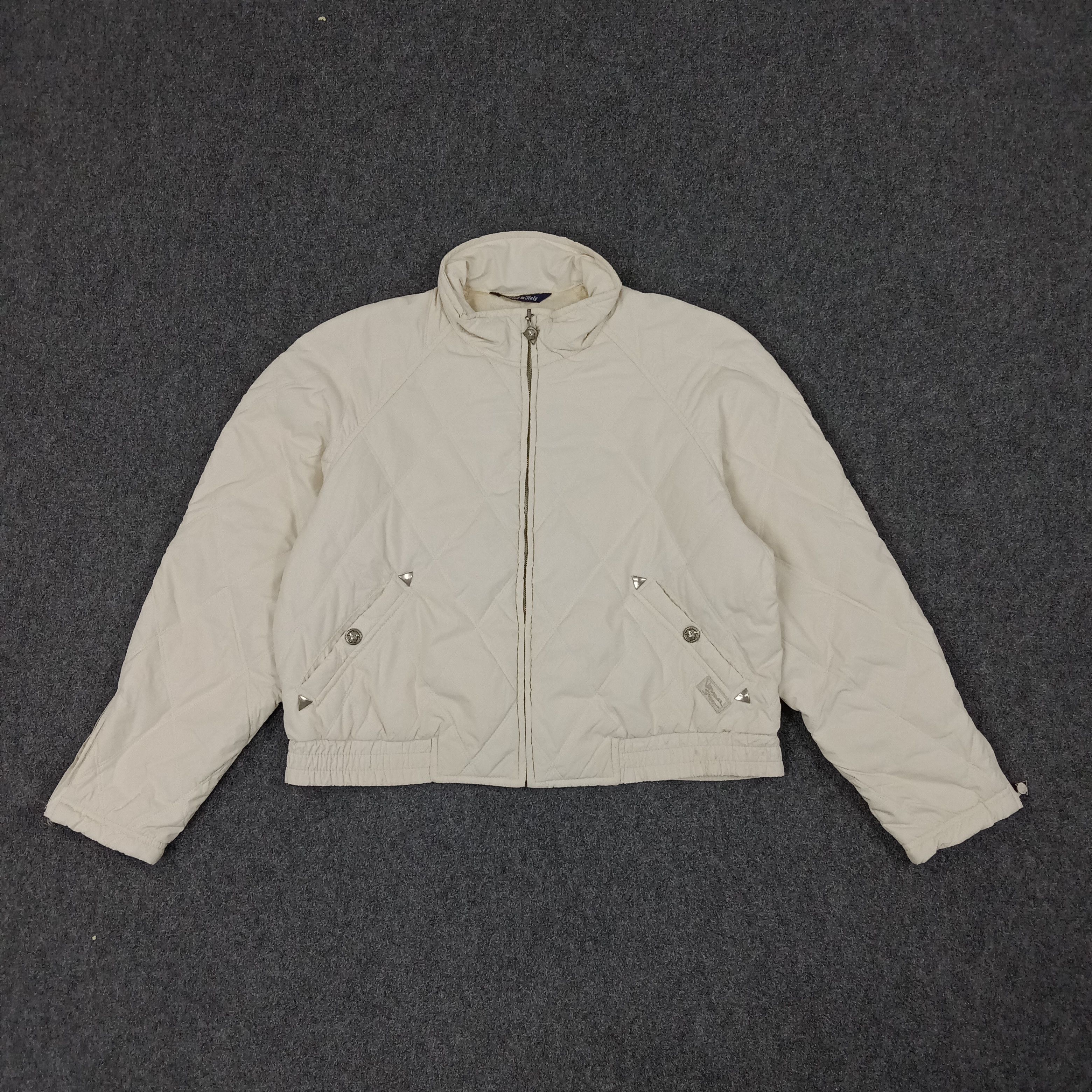 Versace × Vintage Versace Sport Italian Brand Crop Jacket Size M / US 6-8 / IT 42-44 - 1 Thumbnail