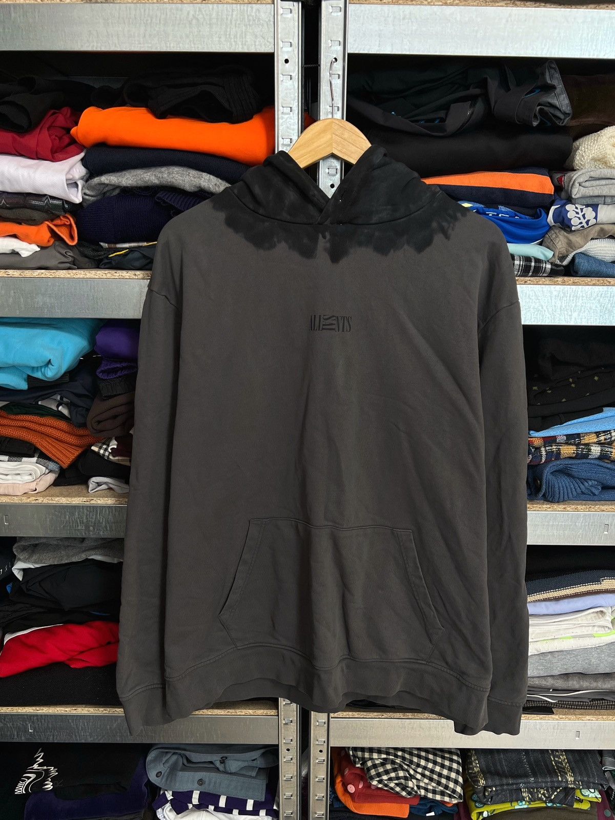 Allsaints AllSaints Natural Skar Over The Head Jumper Tie Dye Hoodie Size US L / EU 52-54 / 3 - 1 Thumbnail