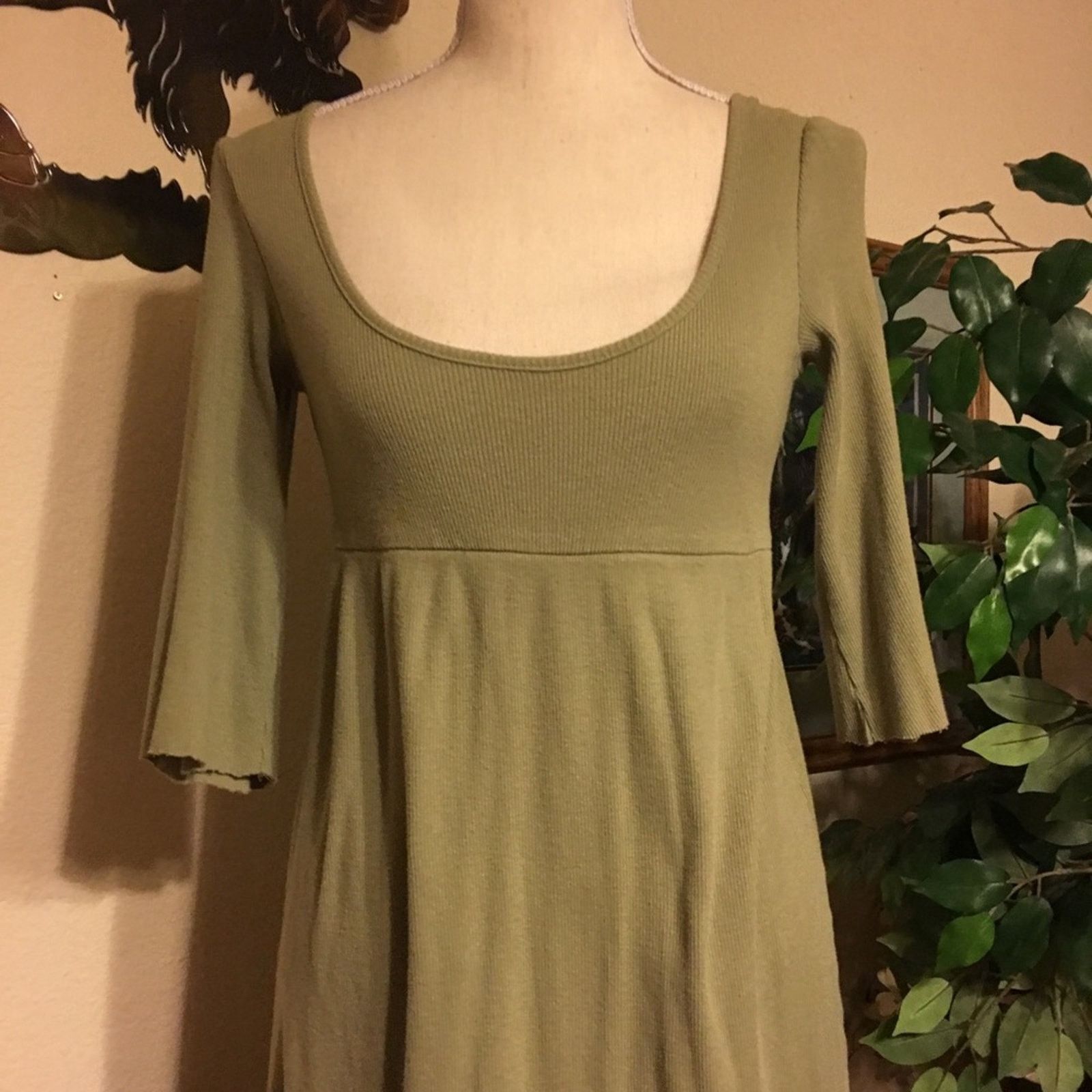 Other Soda Blu light knit tunic top dress green L Size L / US 10 / IT 46 - 4 Thumbnail