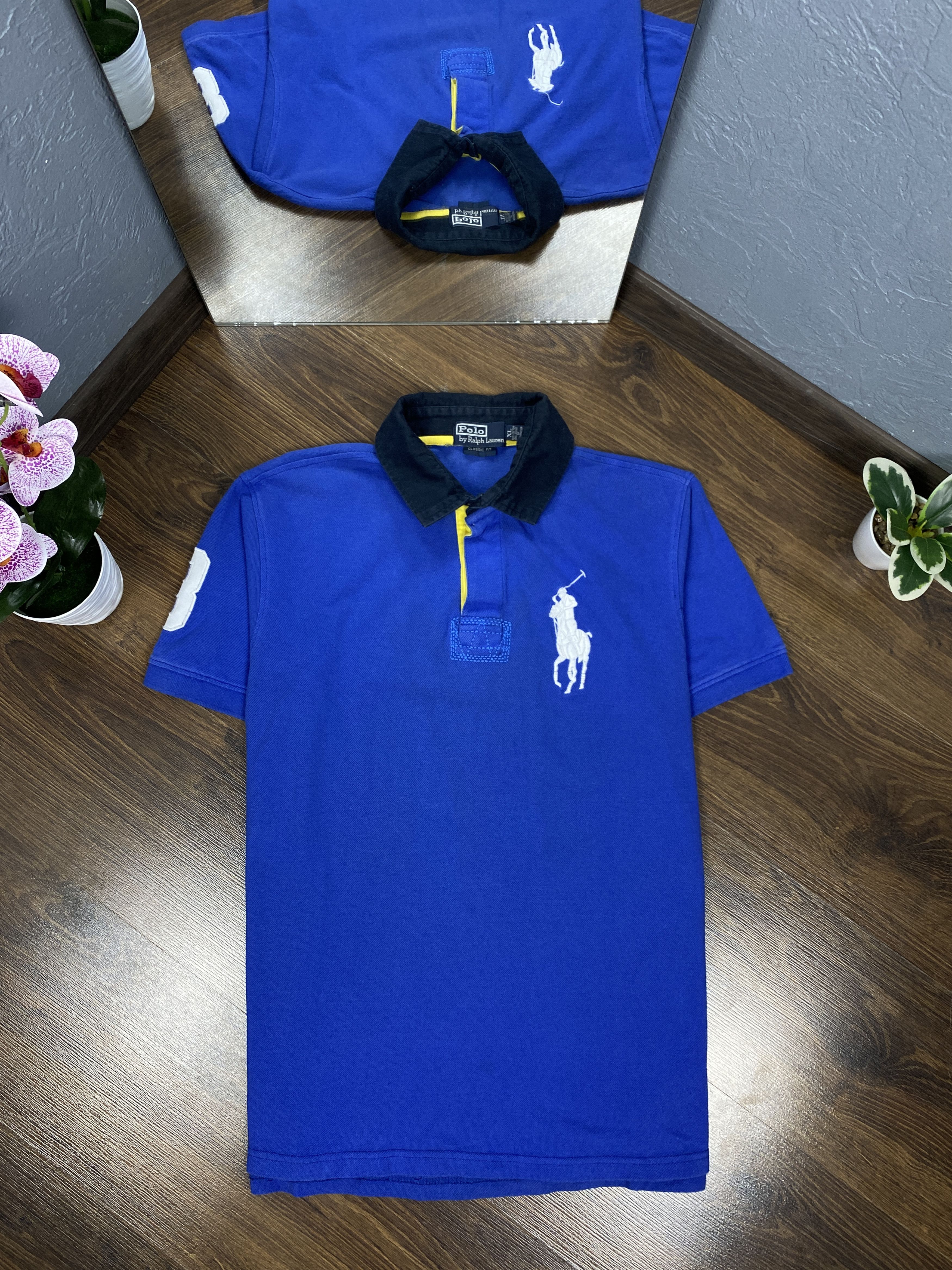 Polo Ralph Lauren Polo Ralph Lauren vintage rugby polo shirt Size US XL / EU 56 / 4 - 3 Thumbnail