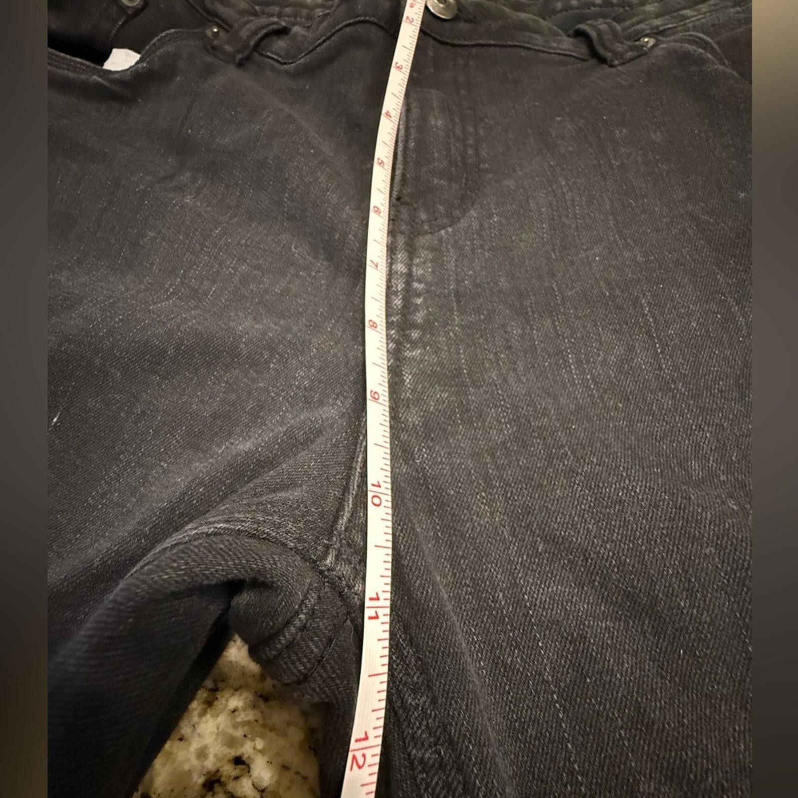 Other Telluride Clothing Co. black denim fleece lined jeans SZ 14 Size 36" / US 14 / IT 50 - 11 Thumbnail