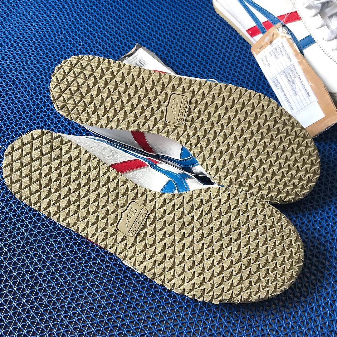 Onitsuka Tiger Onitsuka Tiger MEXICO 66 White Blue French Stripe 44 euR Size US 11 / EU 44 - 9 Thumbnail