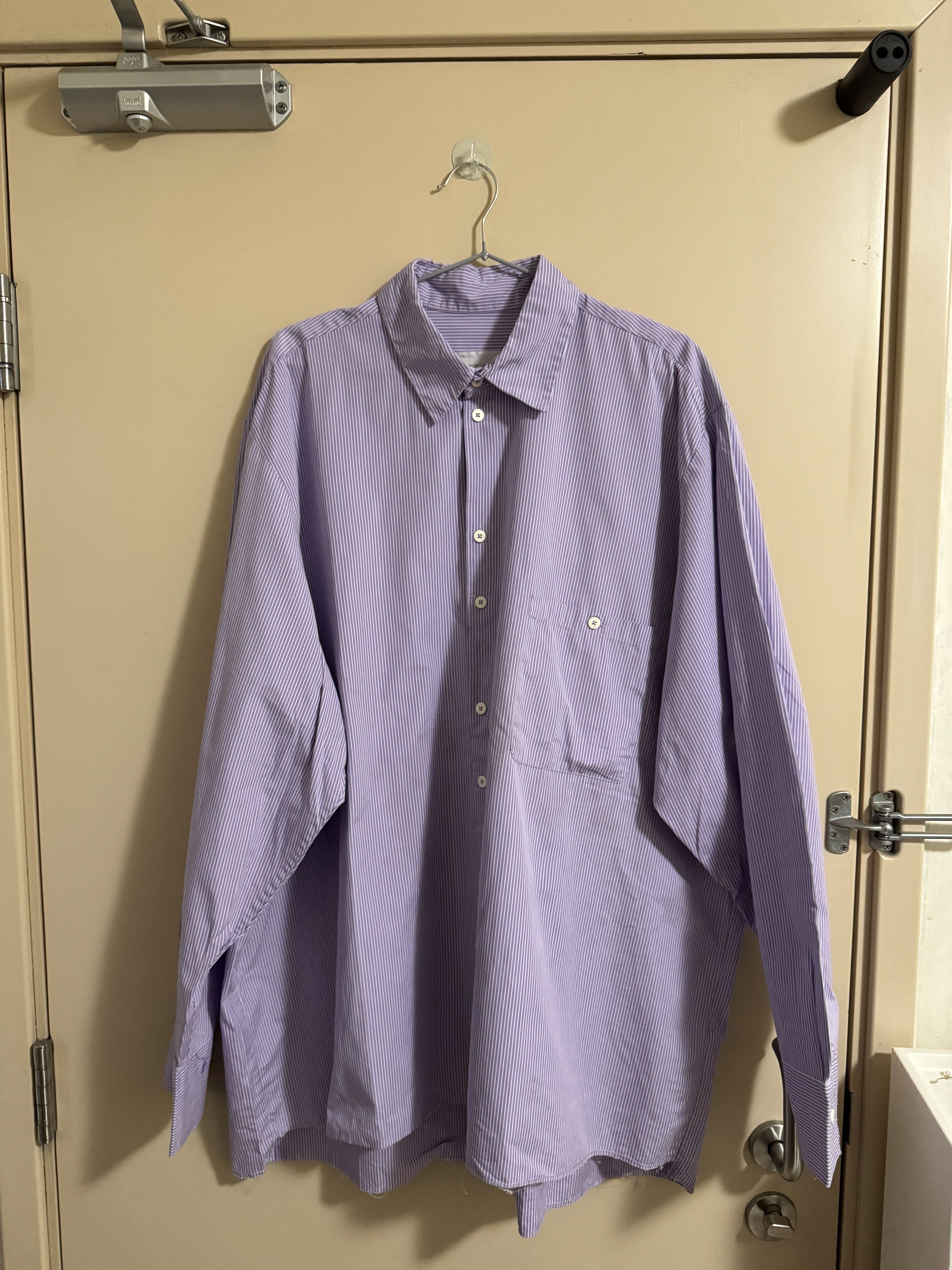 Camiel Fortgens Camiel Fortgens Oversized Striped Shirt Size US M / EU 48-50 / 2 - 1 Thumbnail