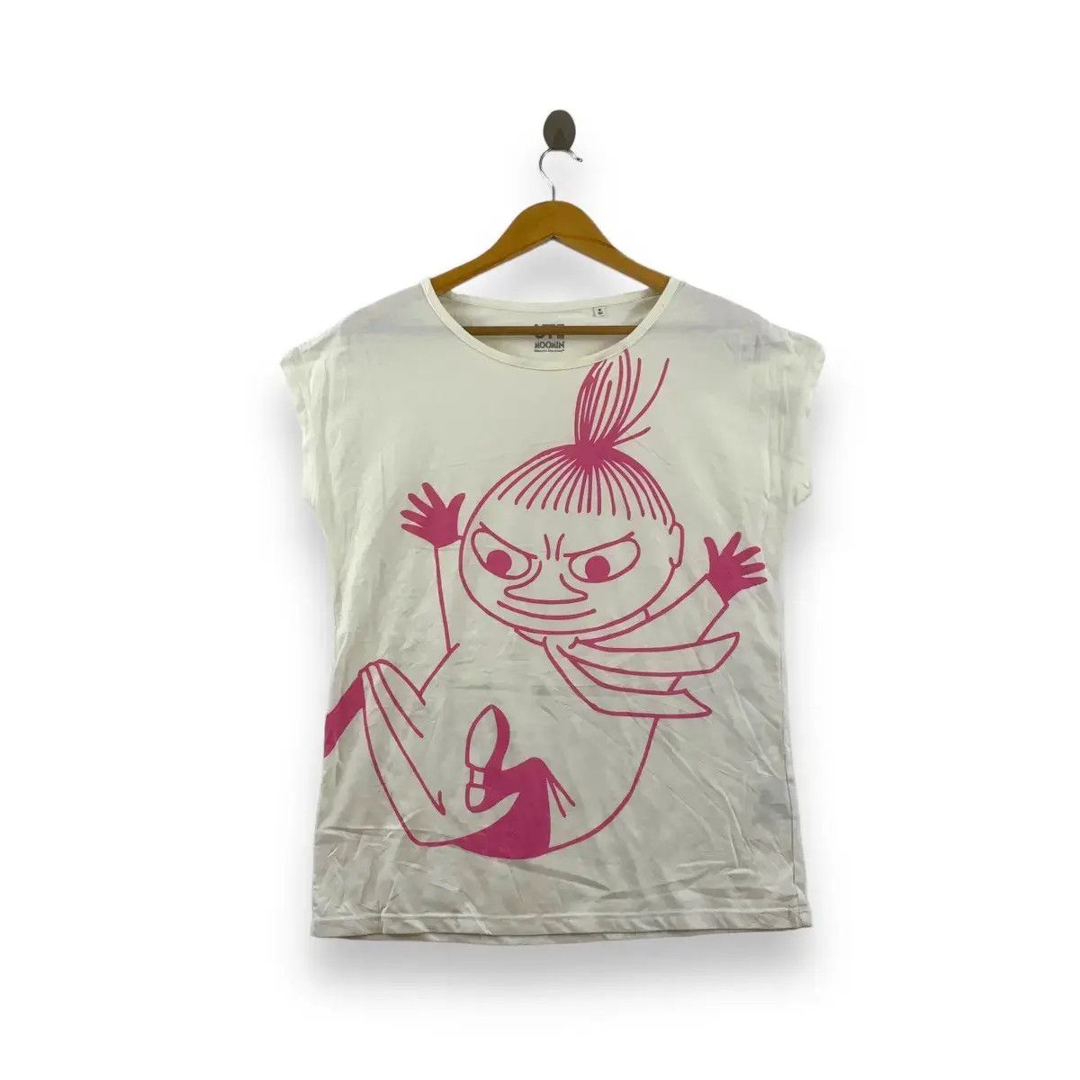 Uniqlo UNIQLO x MOOMIN CHARACTERS Mymble Tee Shirt Top Cartoon Size M / US 6-8 / IT 42-44 - 1 Thumbnail