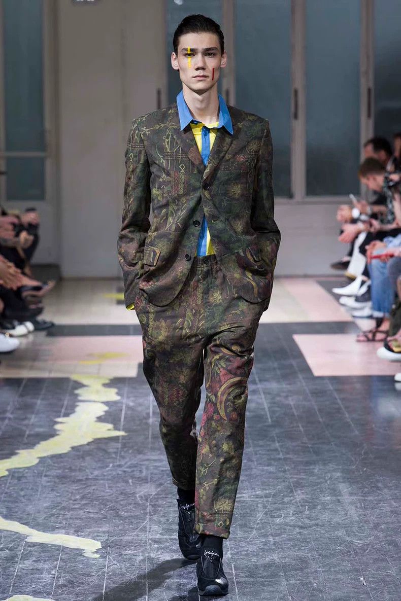 Yohji Yamamoto Yohji Yamamoto16SS Totem Floral Agent Jacket 2503-Nextarrow Size US M / EU 48-50 / 2 - 2 Thumbnail