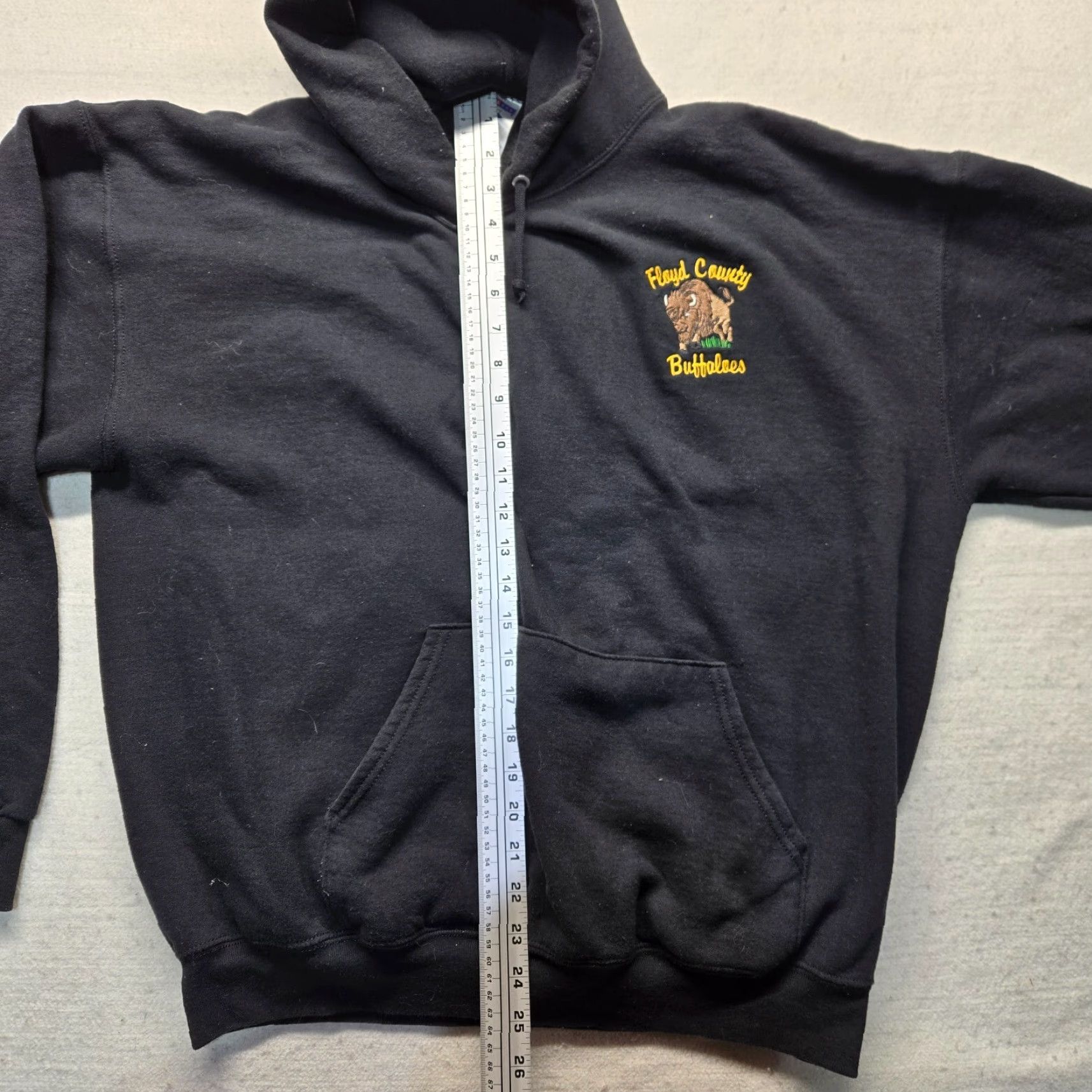 Vintage VINTAGE Floyd Country Buffaloes Hoodie Pullover Adult XL Black Sweatshirt Size US XL / EU 56 / 4 - 6 Thumbnail