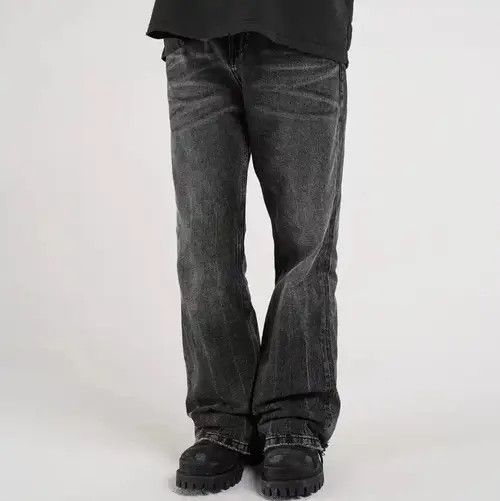 Japanese Brand × Vintage Harajuku Vintage Straight Baggy Denim Size US 31 - 4 Thumbnail