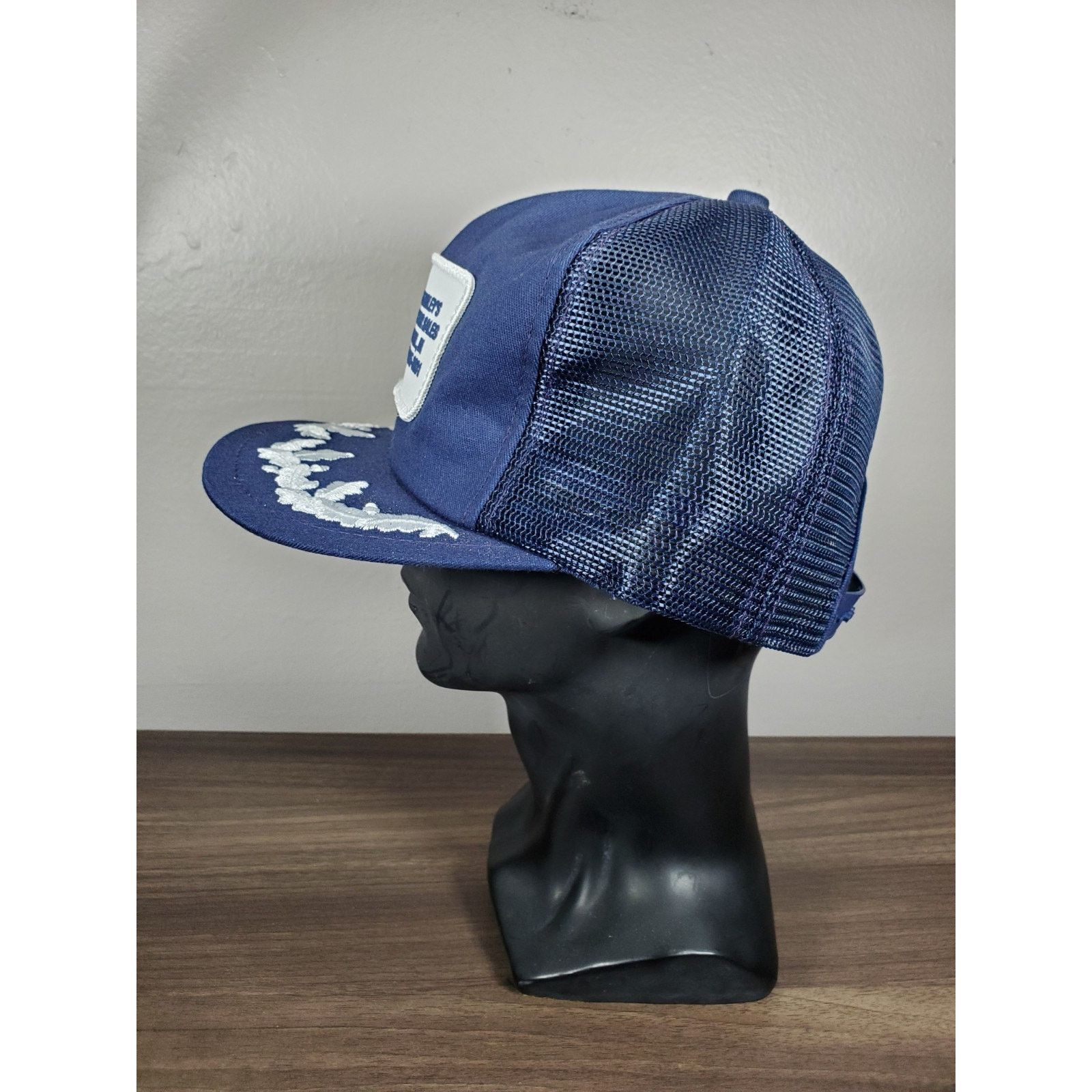 Ford × Vintage Ford New Holland Brazil IN Trucker Hat Snapback Cap K-Brand Size ONE SIZE - 6 Thumbnail