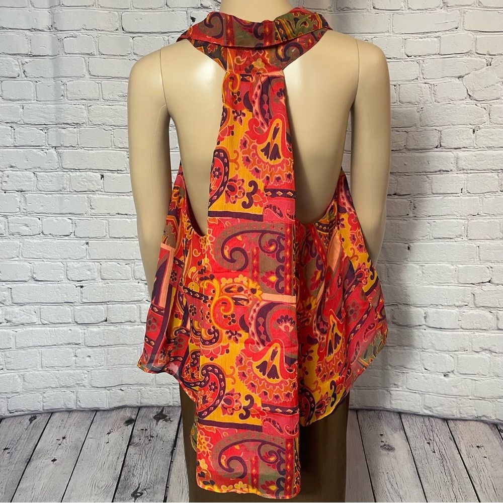 Free People NWT New Free People Strawberry Tank in Meadow Combo Size L Size L / US 10 / IT 46 - 4 Thumbnail