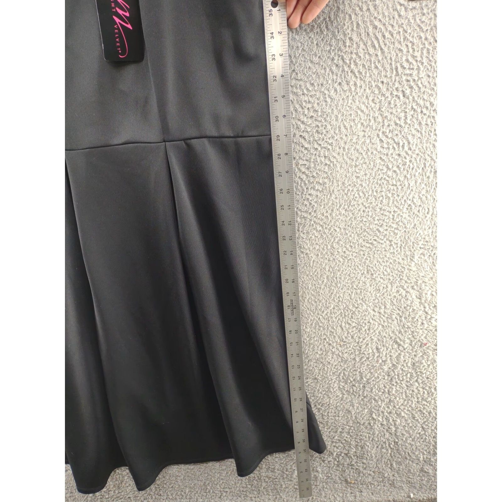 Velvet Midnight Velvet Co Jeweled Neckline V Neck Dress Women's Plus SZ 3X Velour NEW Dress Size XXL / US 16-18 / IT 52-54 - 6 Thumbnail