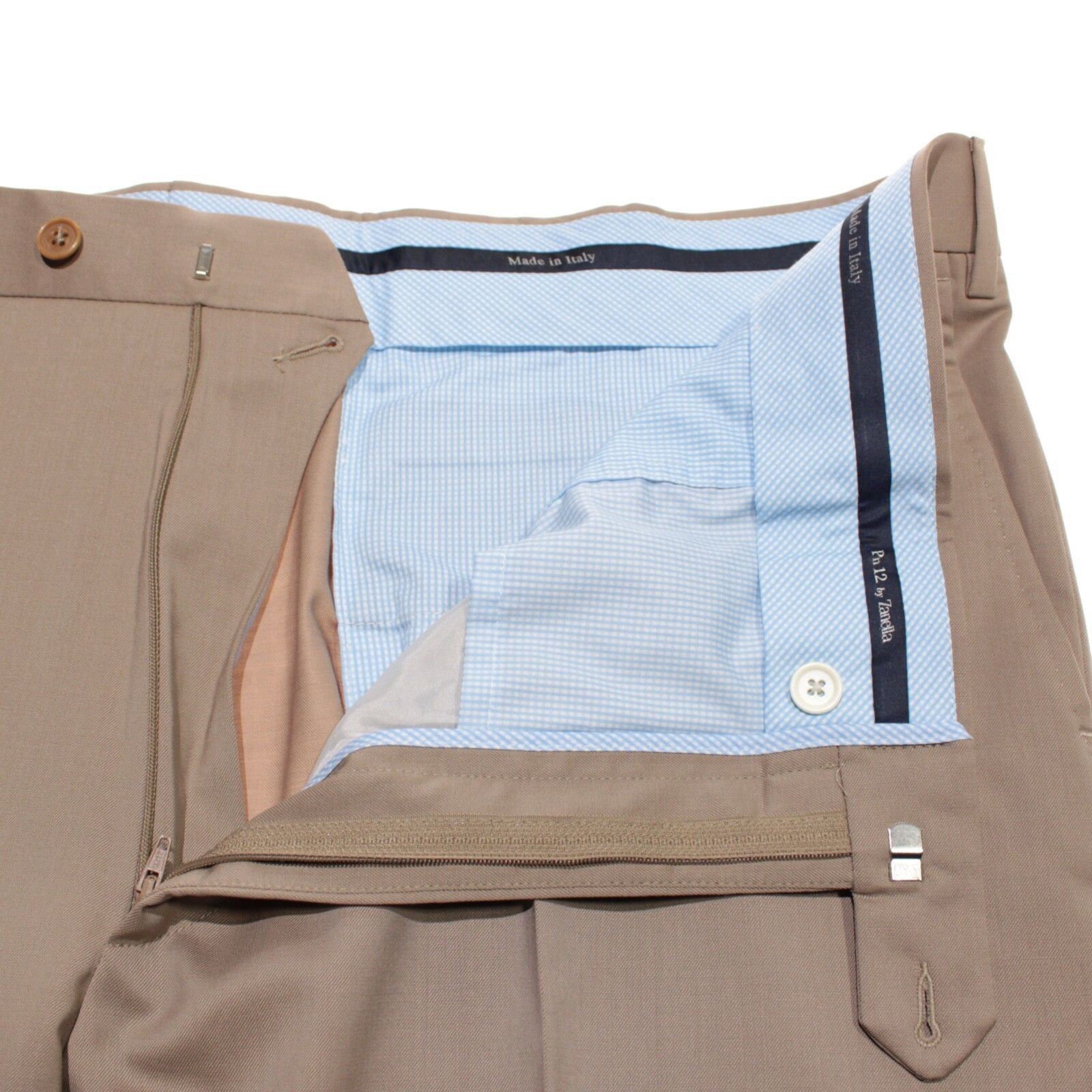 Zanella Zanella New with tags Dress Pants Size 44 US In Beige Size US 44 / EU 60 - 3 Thumbnail
